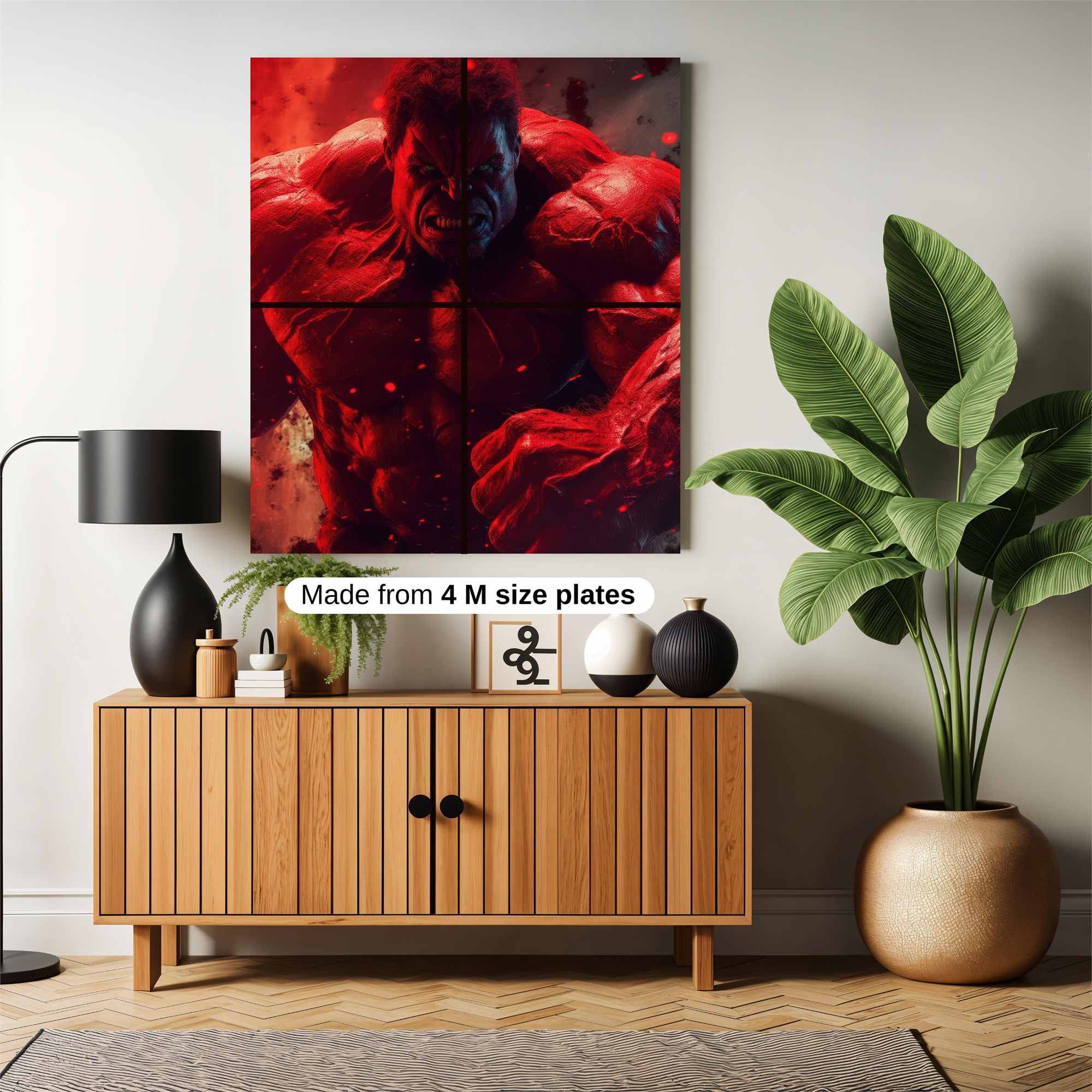 Hulk Rage Safe Wall Magnetic / M