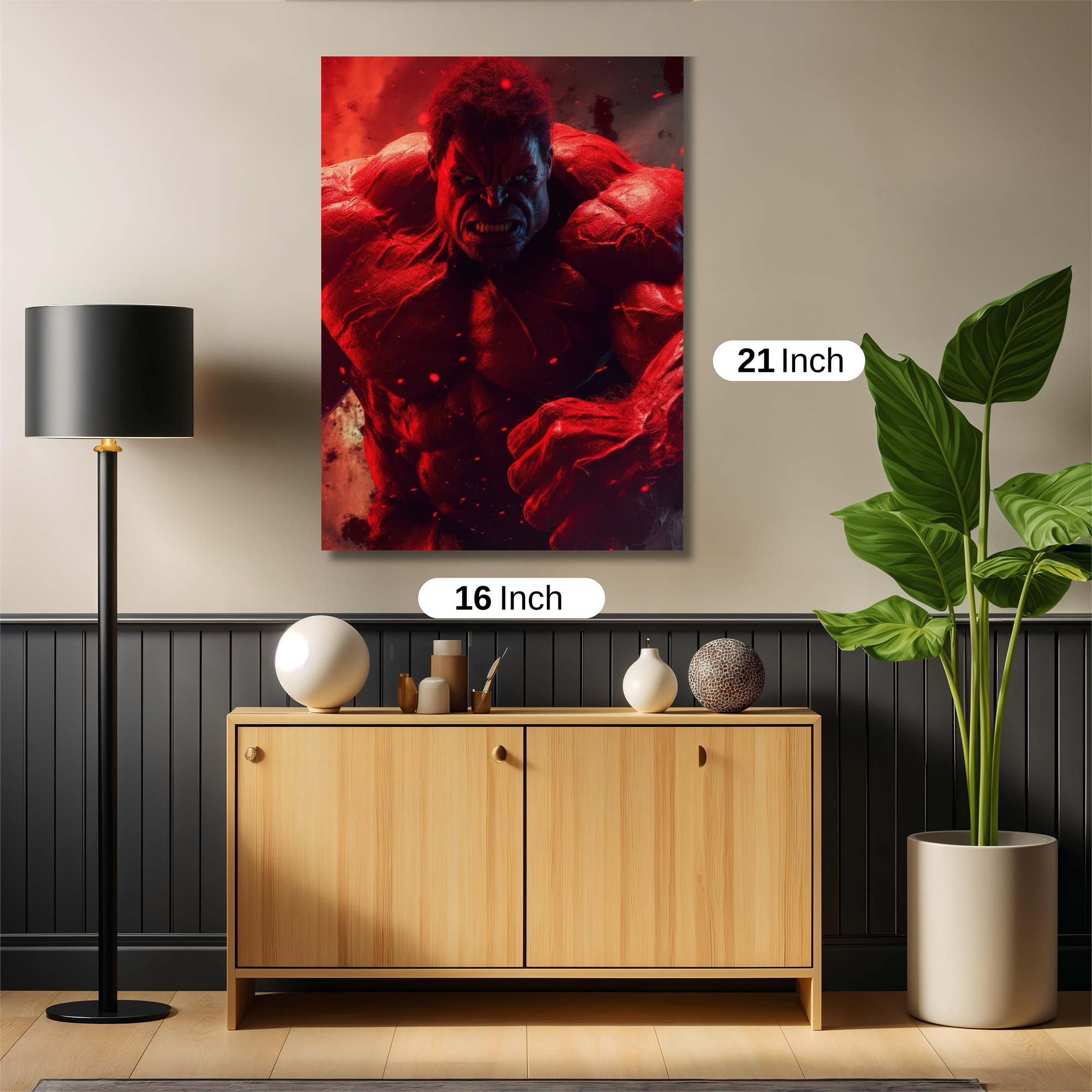 Hulk Rage Safe Wall Magnetic / M