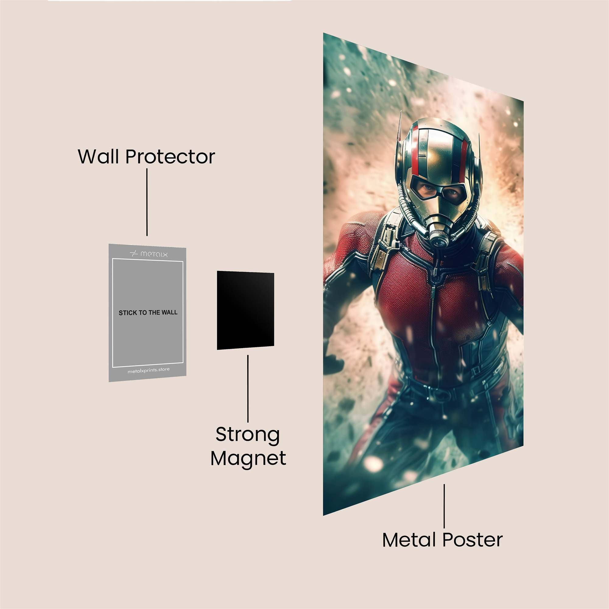 Ant-Man Quantum Safe Wall Magnetic / M