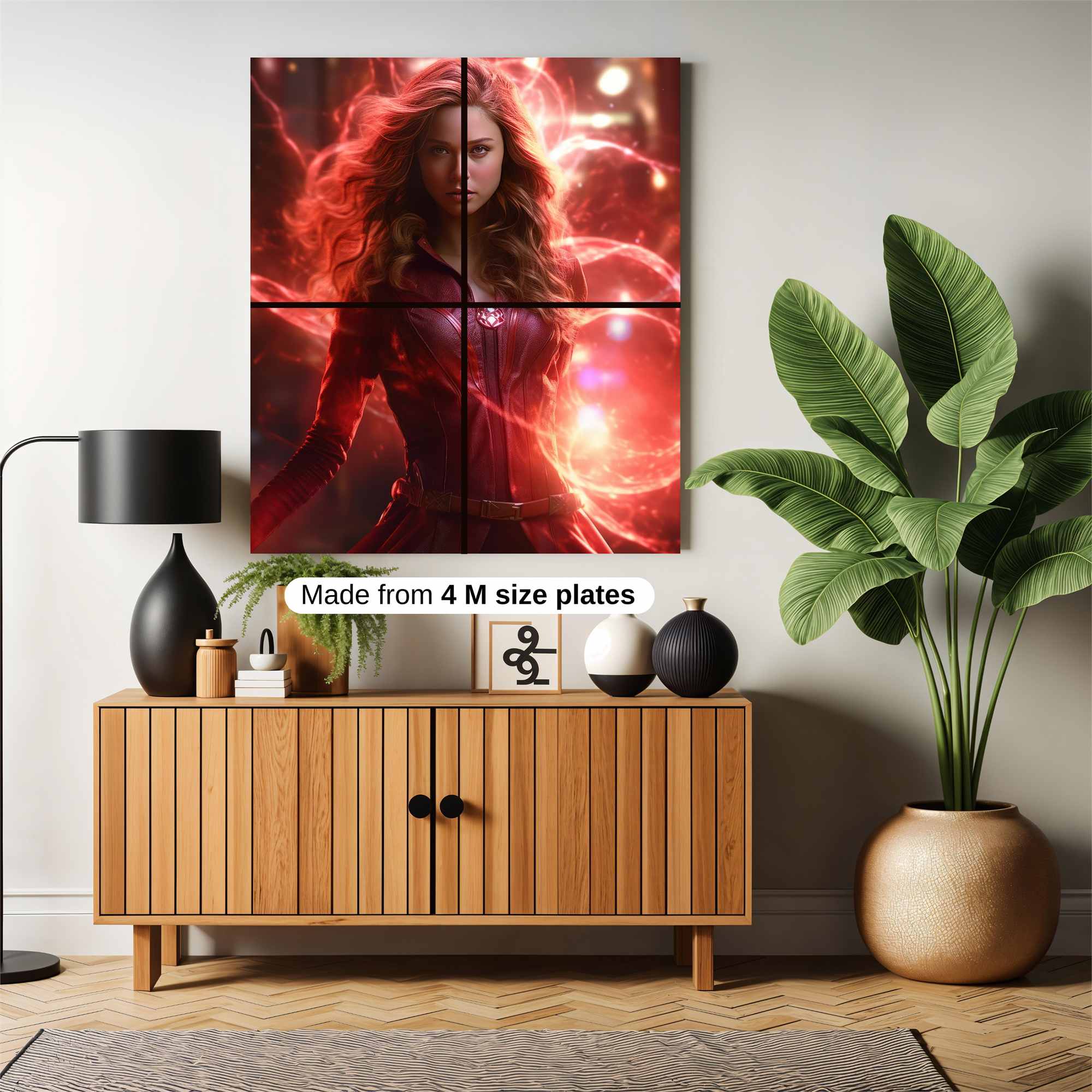 Scarlet Radiance Safe Wall Magnetic / M