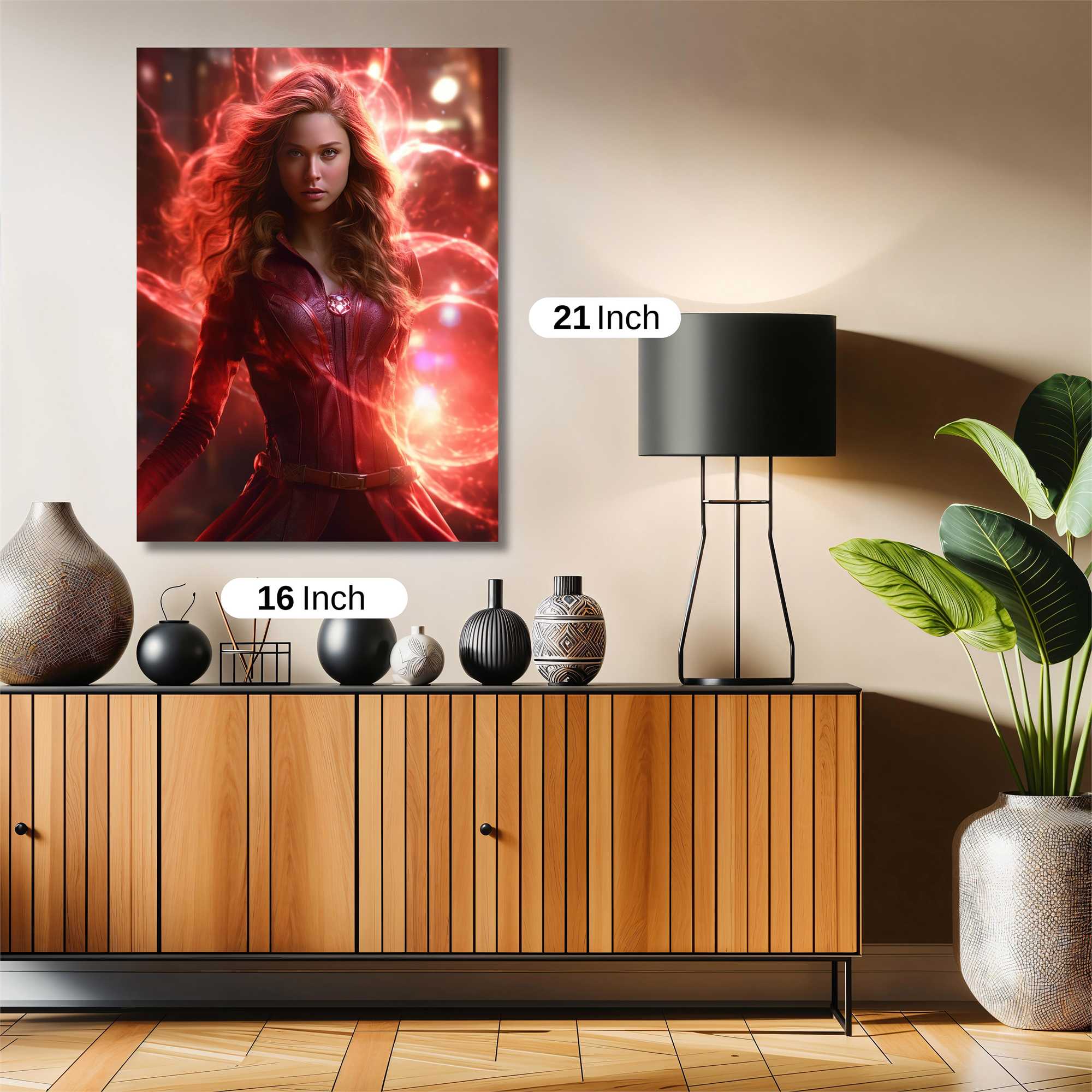 Scarlet Radiance Safe Wall Magnetic / M