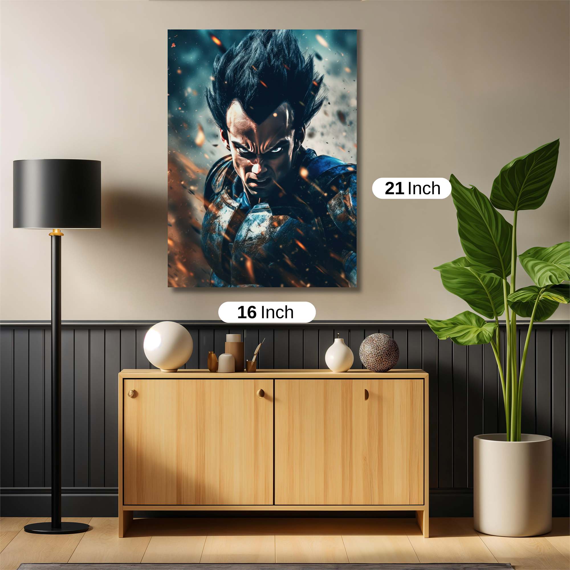 Vegeta Valor Safe Wall Magnetic / M