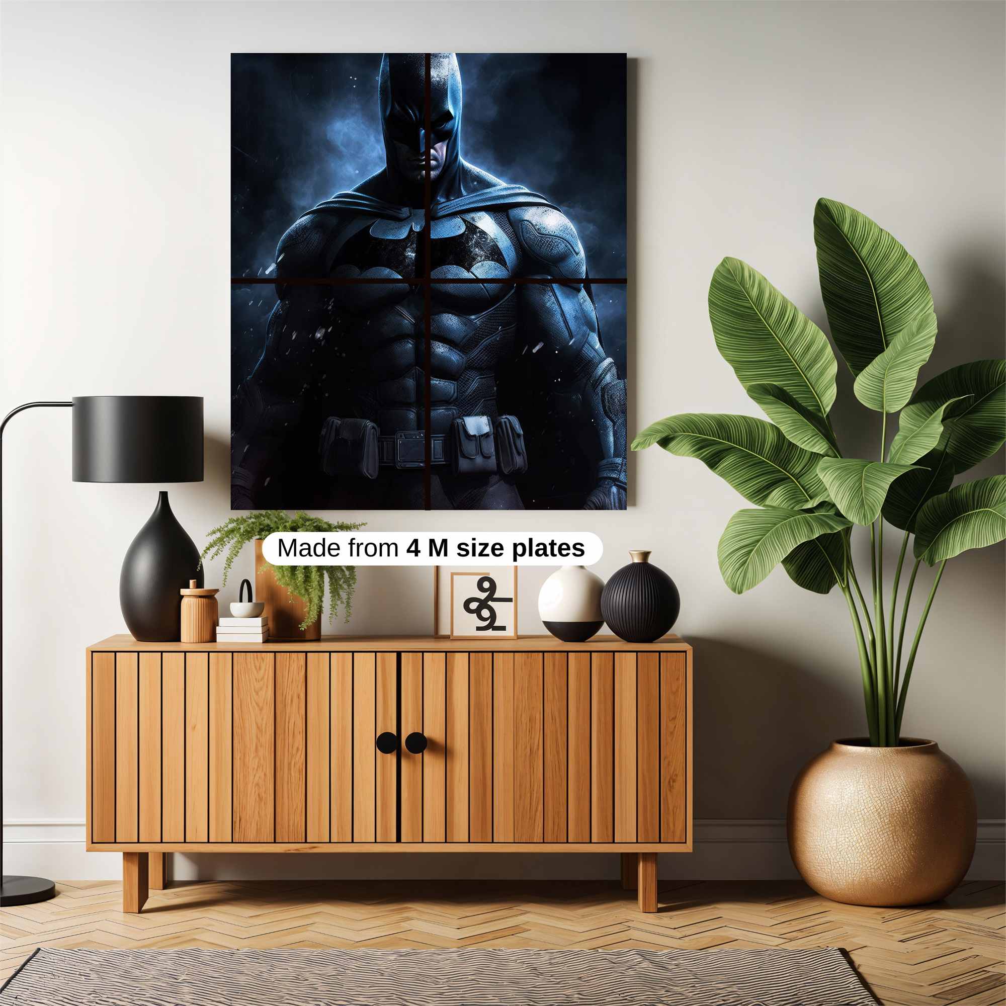 Batman Brooding Safe Wall Magnetic / M