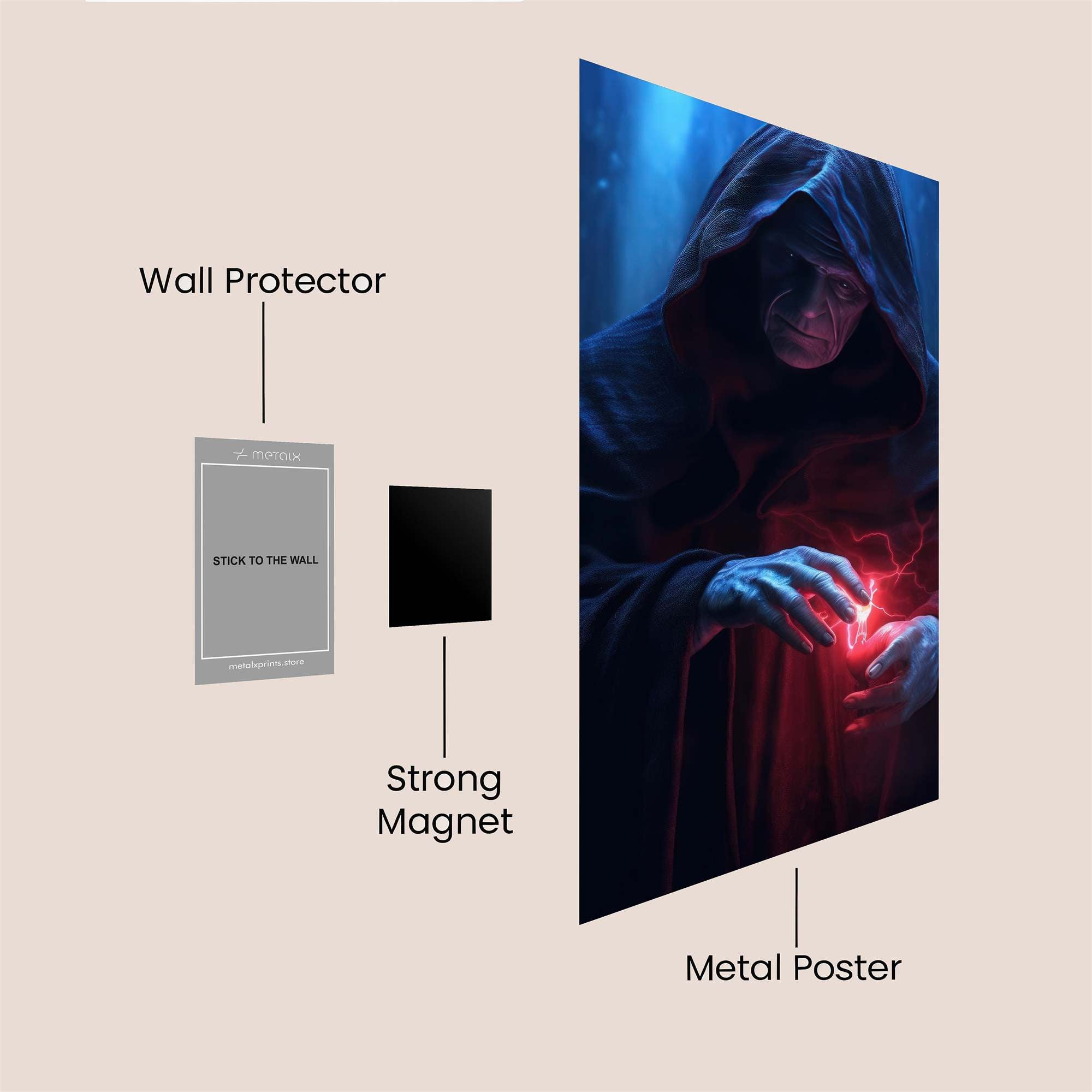 Emperor Sinister Safe Wall Magnetic / M