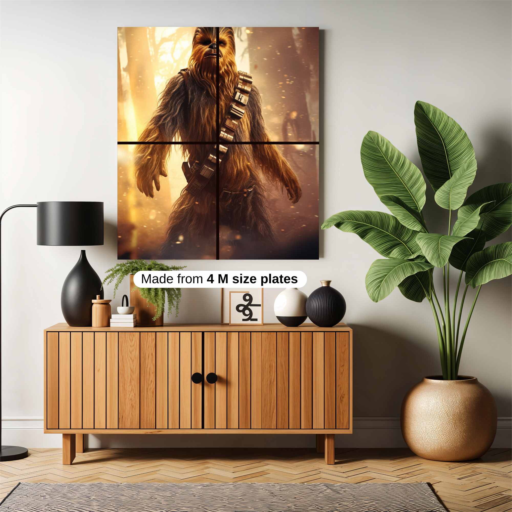 Chewbacca Radiant Safe Wall Magnetic / M