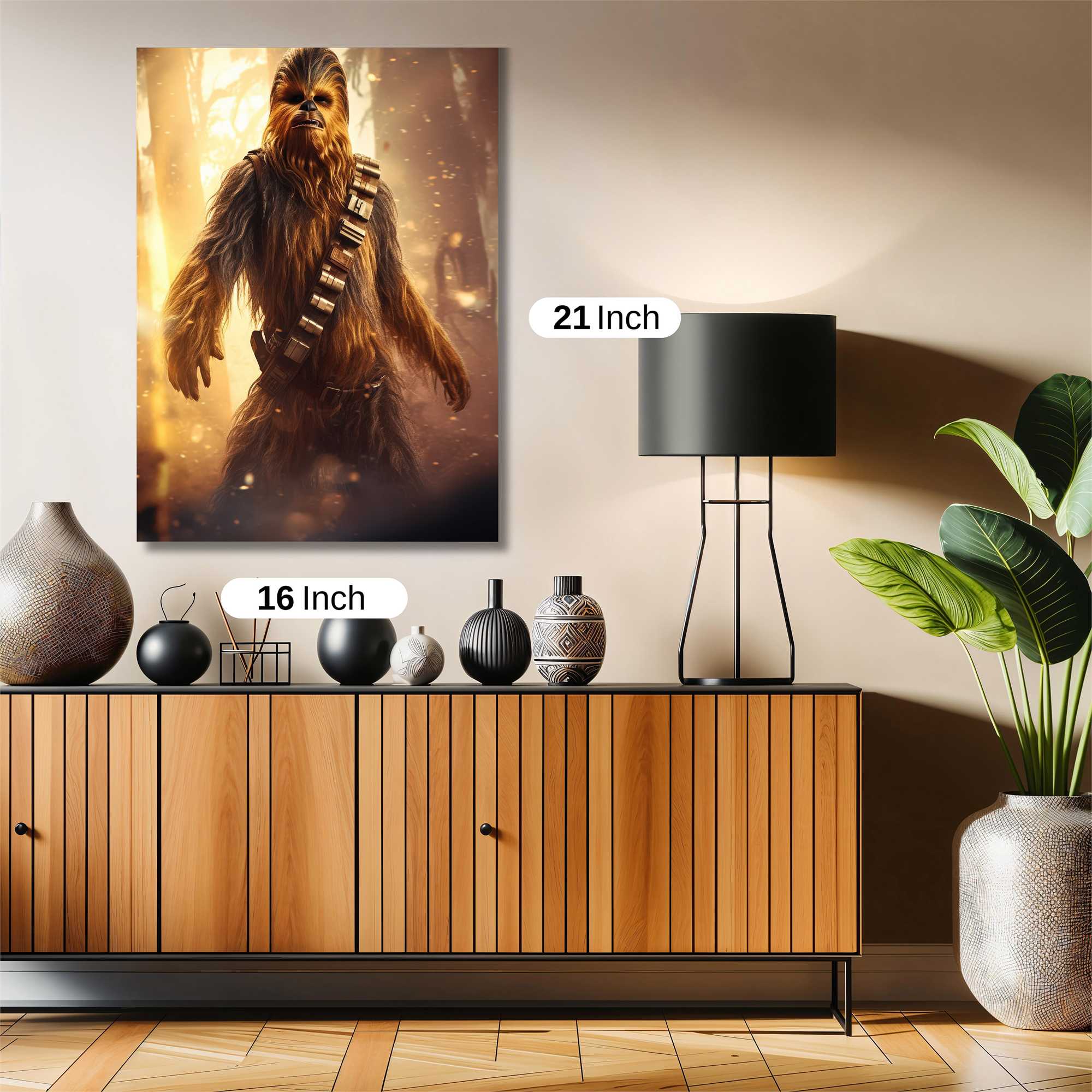 Chewbacca Radiant Safe Wall Magnetic / M