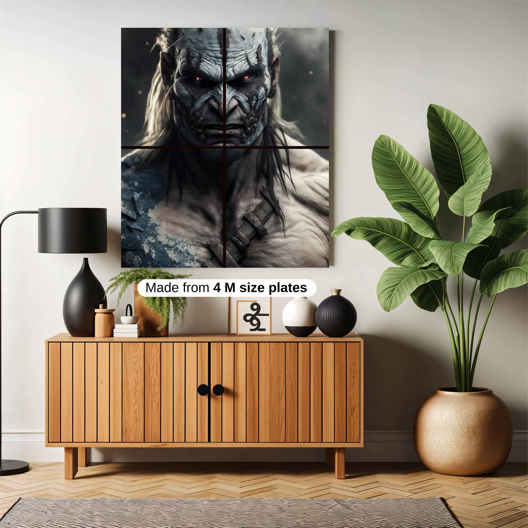 Durotan Ferocious Safe Wall Magnetic / M