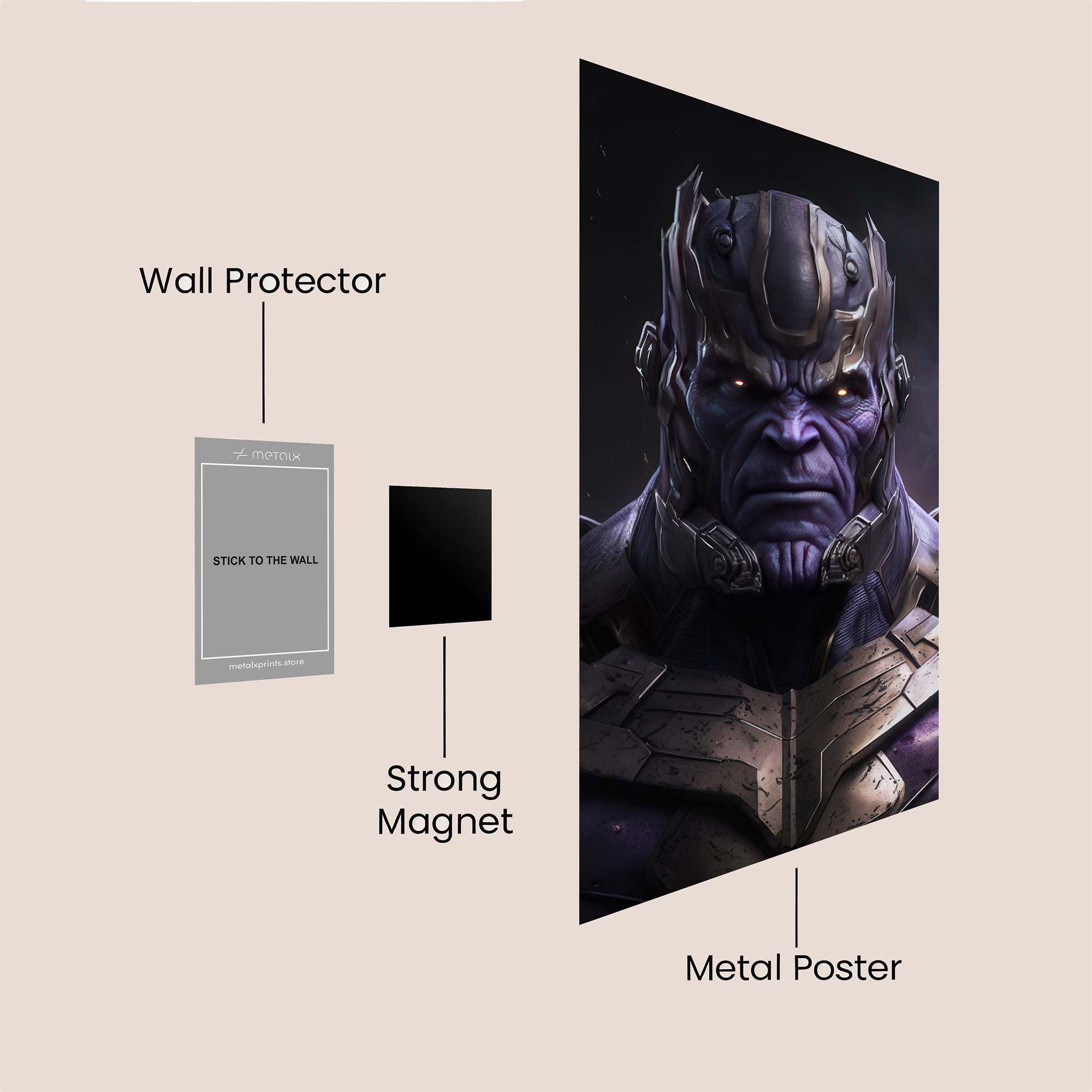Thanos Intense Safe Wall Magnetic / M