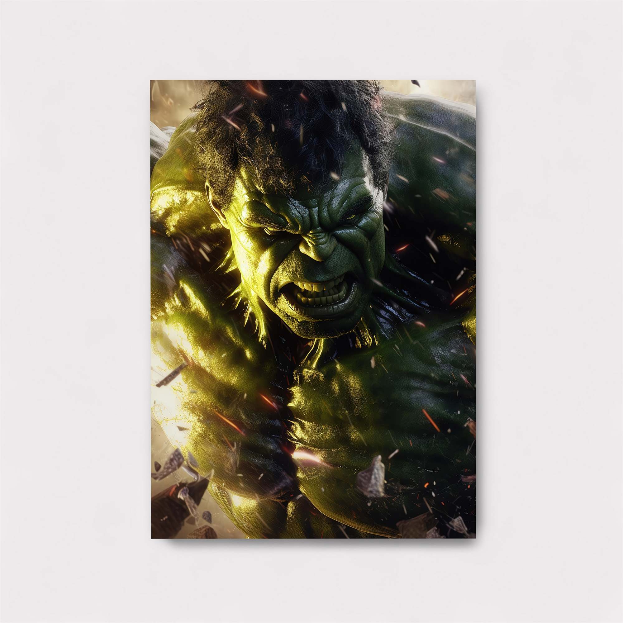 Hulk Rampage Safe Wall Magnetic / M