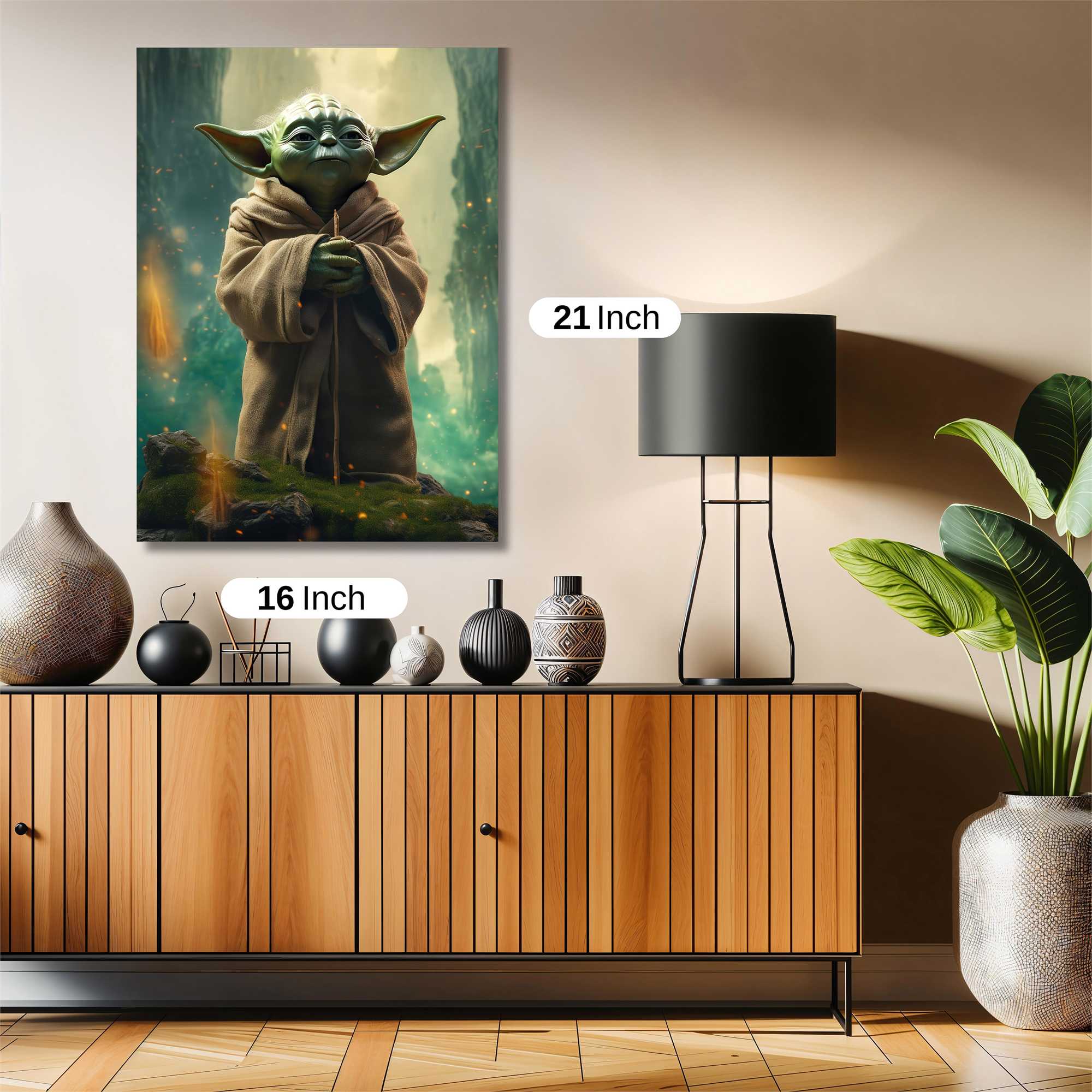 Yoda Serene Safe Wall Magnetic / M