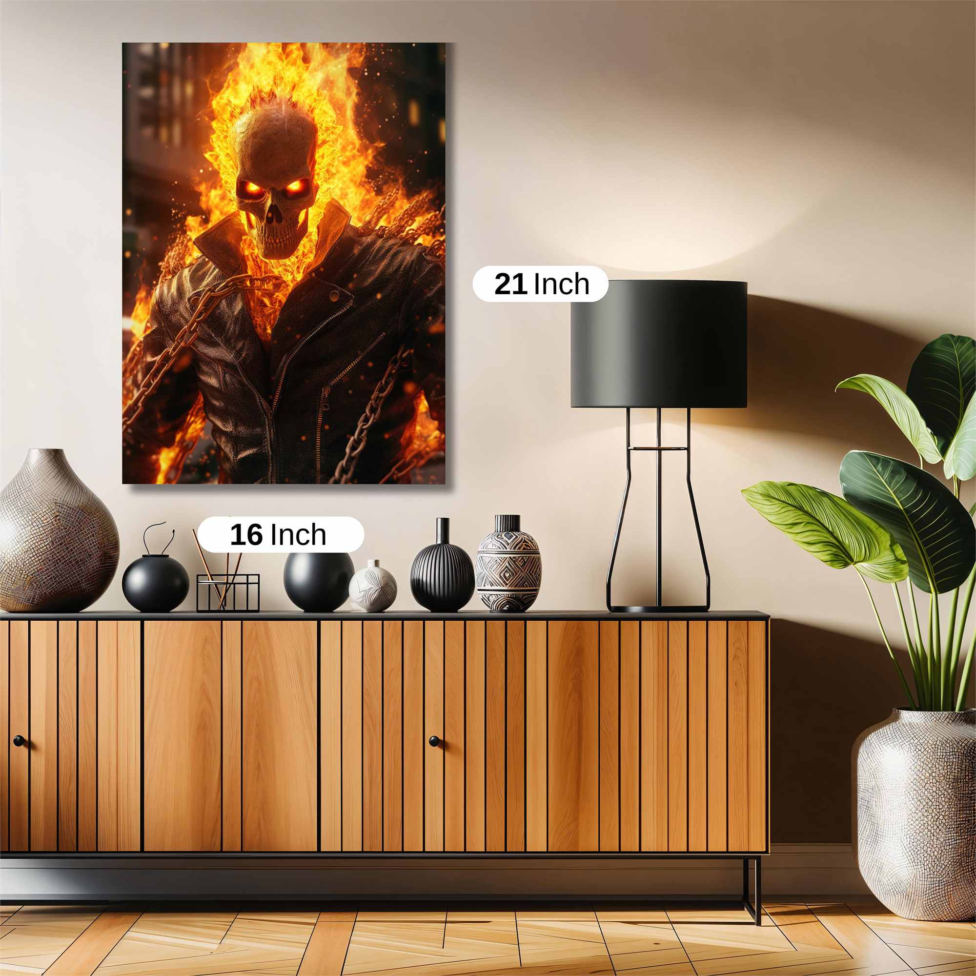 GhostRider Inferno Safe Wall Magnetic / M