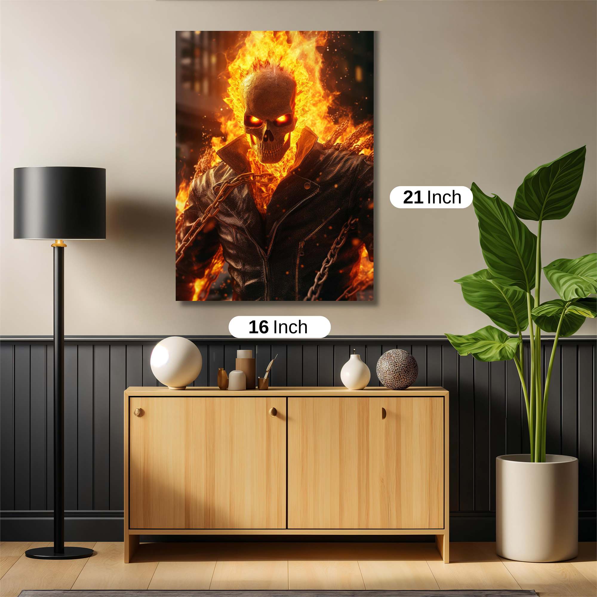 GhostRider Inferno Safe Wall Magnetic / M