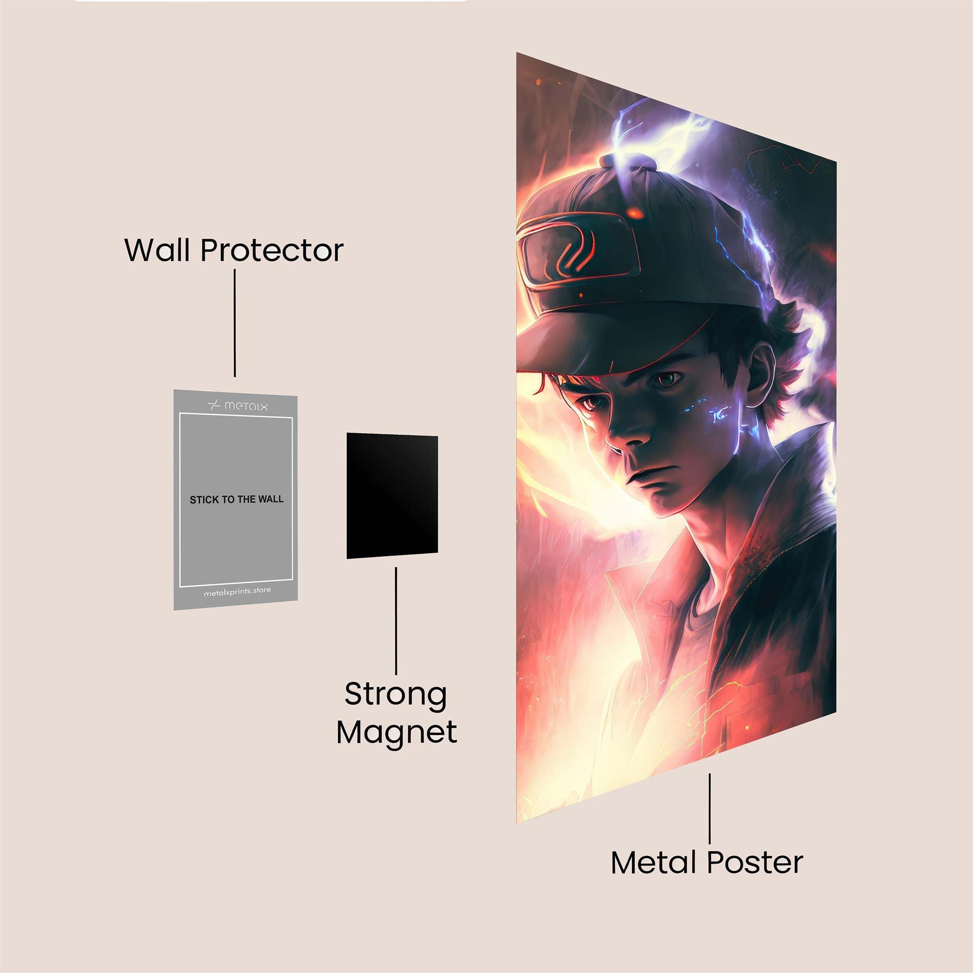 Ember Fury Safe Wall Magnetic / M