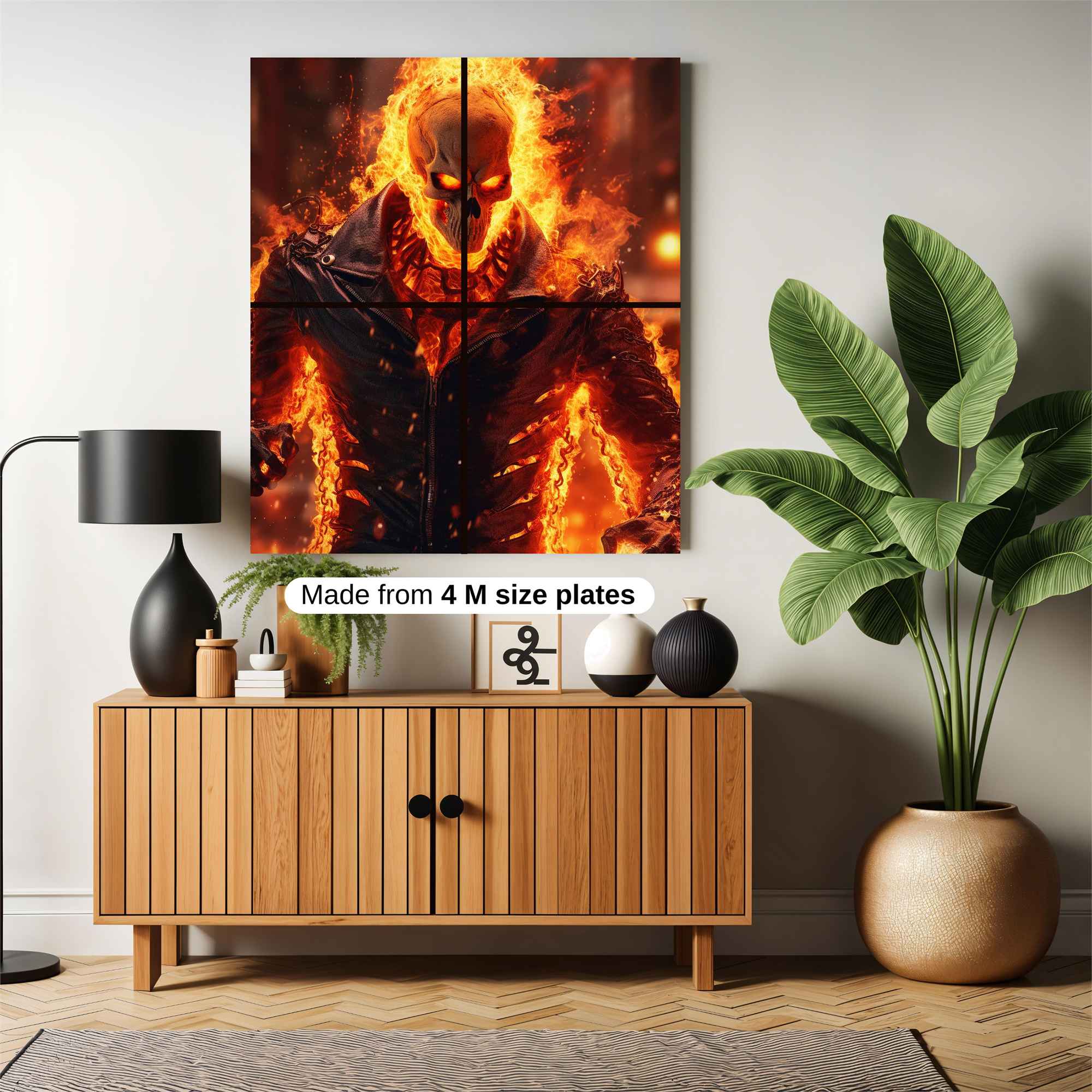 Ghost Rider - Inferno Safe Wall Magnetic / M
