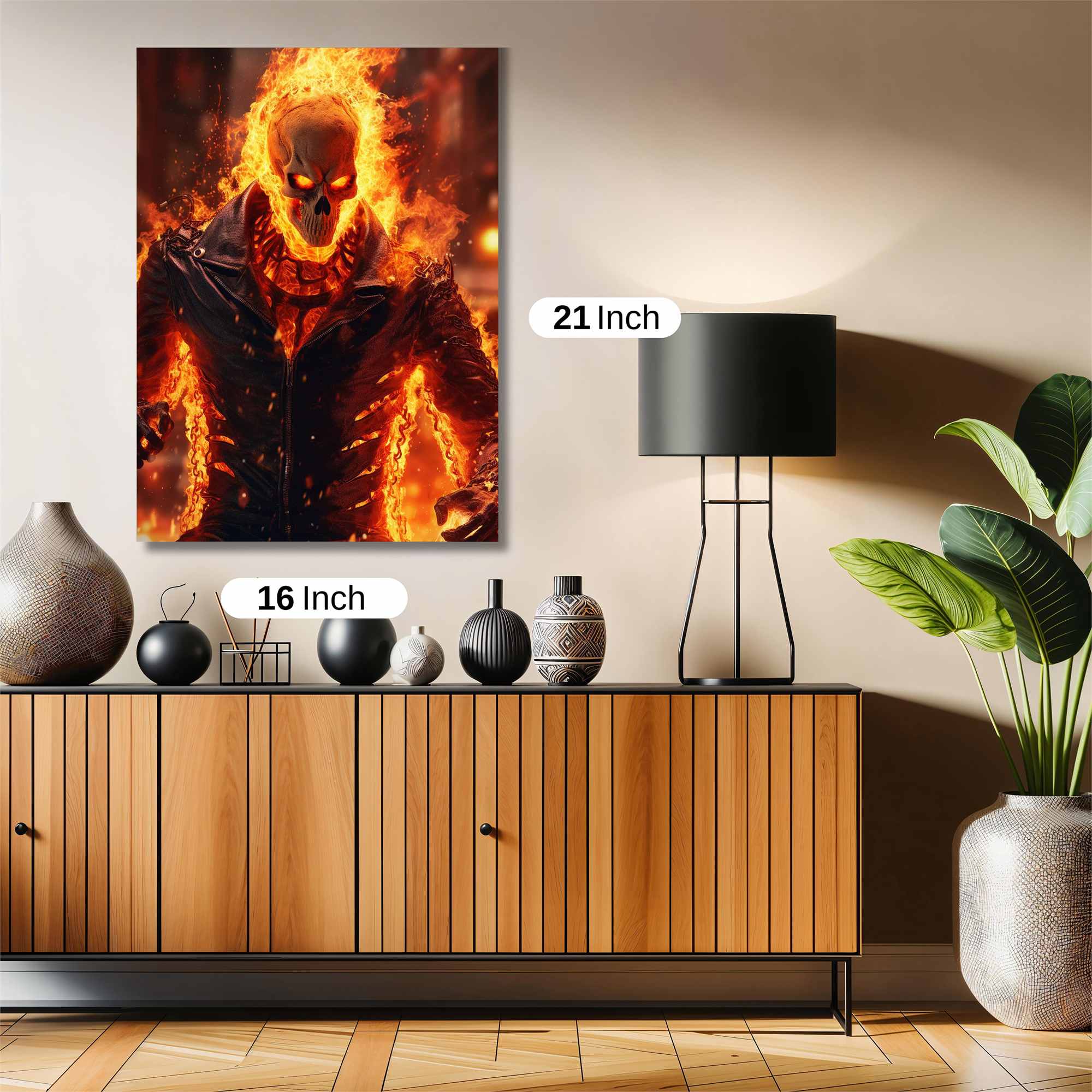 Ghost Rider - Inferno Safe Wall Magnetic / M