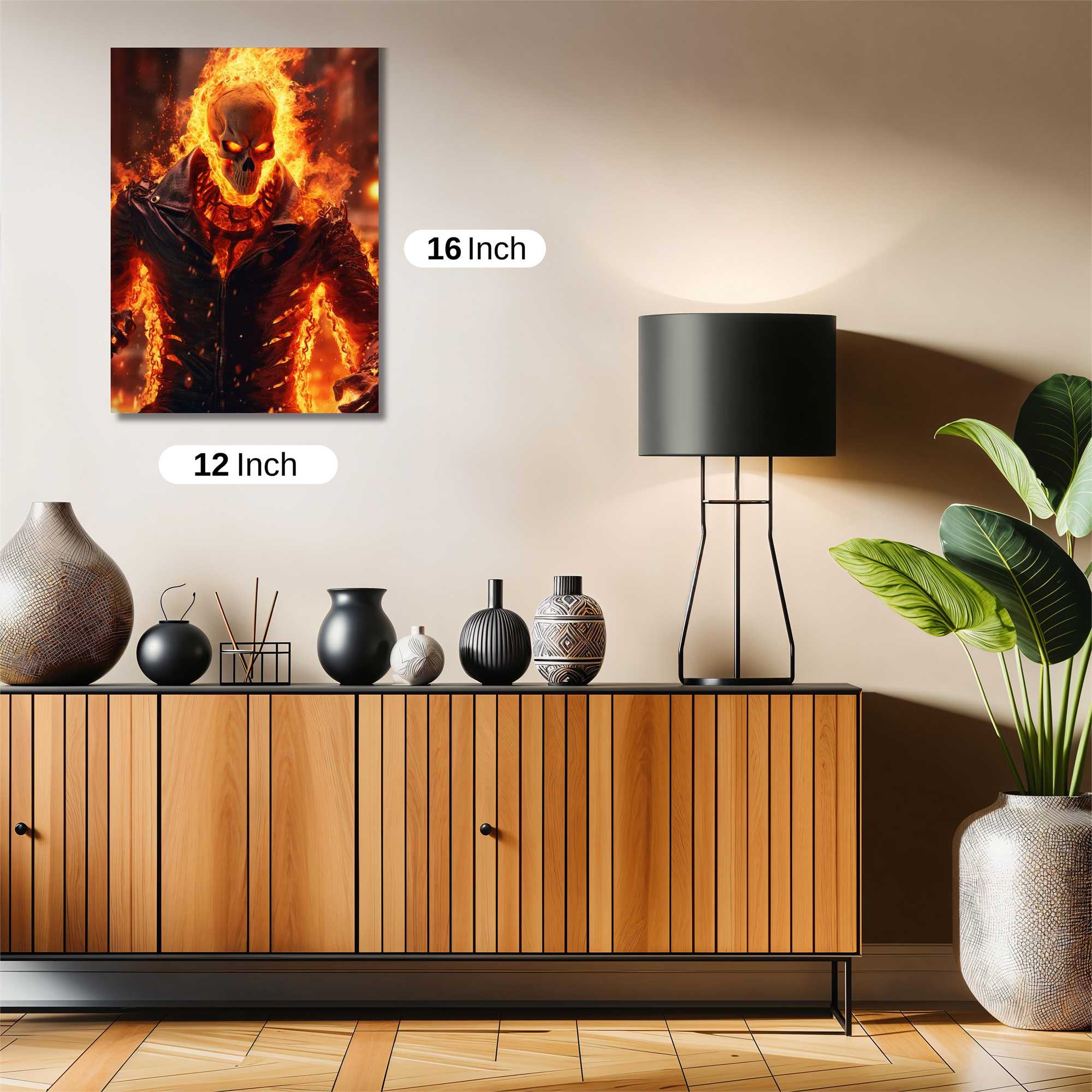 Ghost Rider - Inferno Safe Wall Magnetic / M