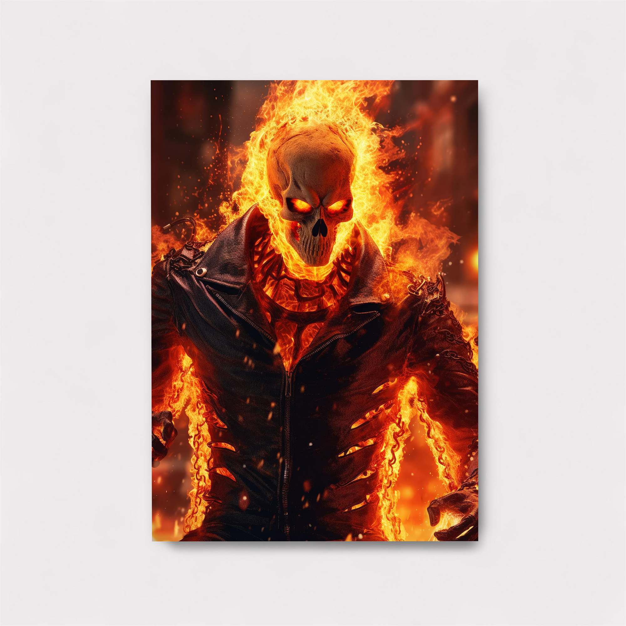 Ghost Rider - Inferno Safe Wall Magnetic / M