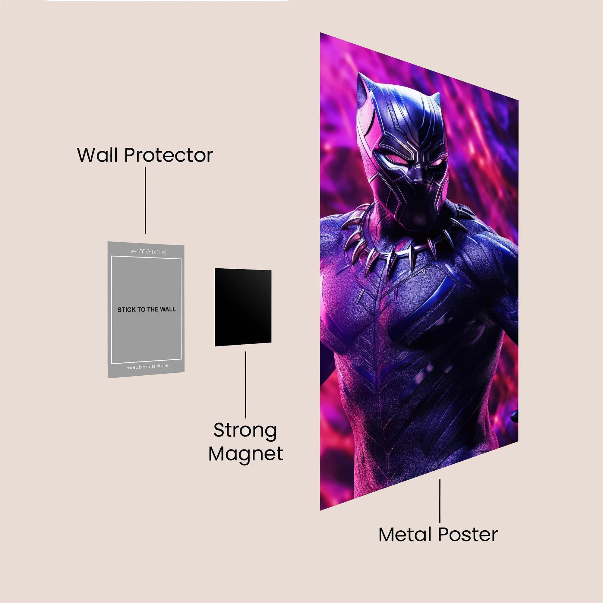 Panther Radiant Safe Wall Magnetic / M