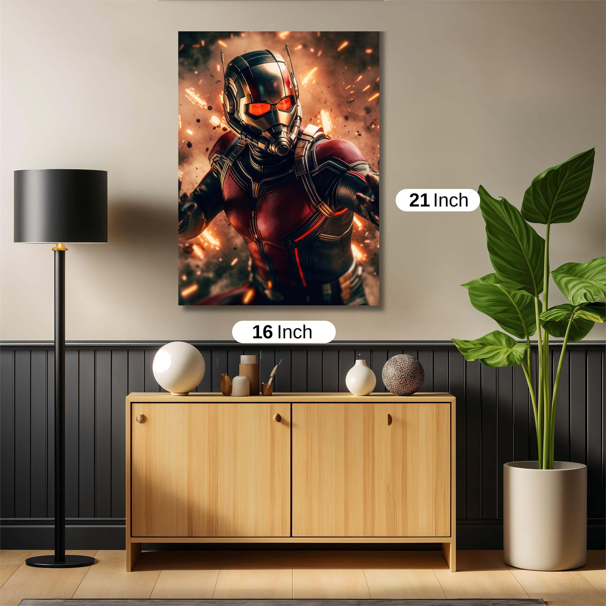 Ant-Man Blaze Safe Wall Magnetic / M