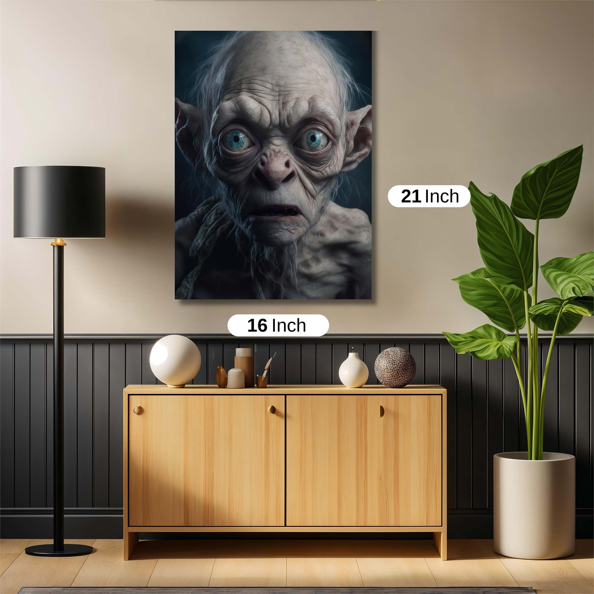 Gollum Gloom Safe Wall Magnetic / M