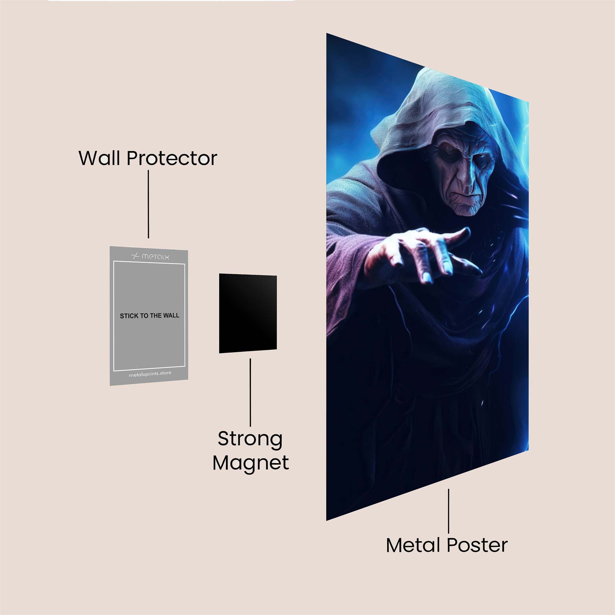 Palpatine Sinister Safe Wall Magnetic / M