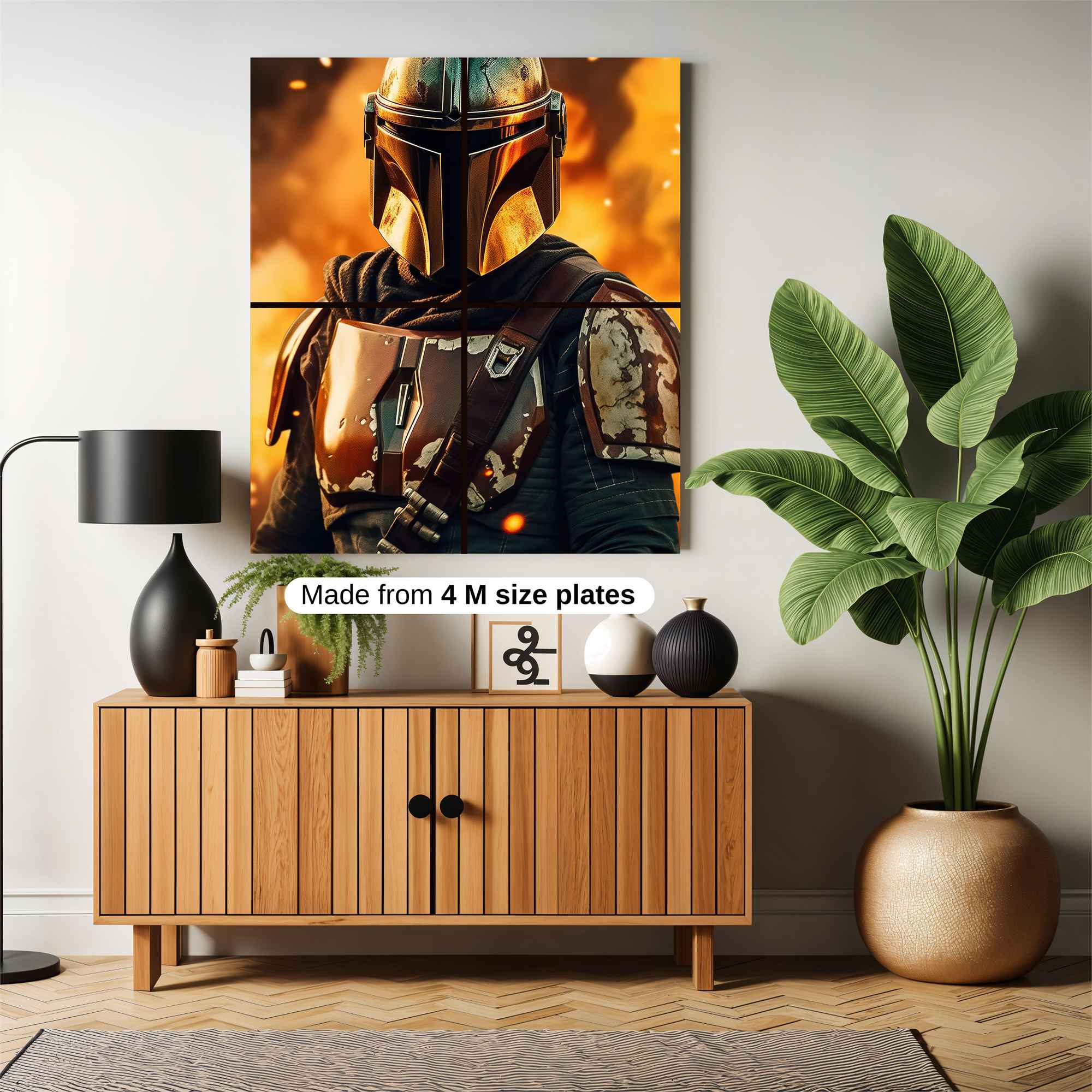 Mando Blaze Safe Wall Magnetic / M