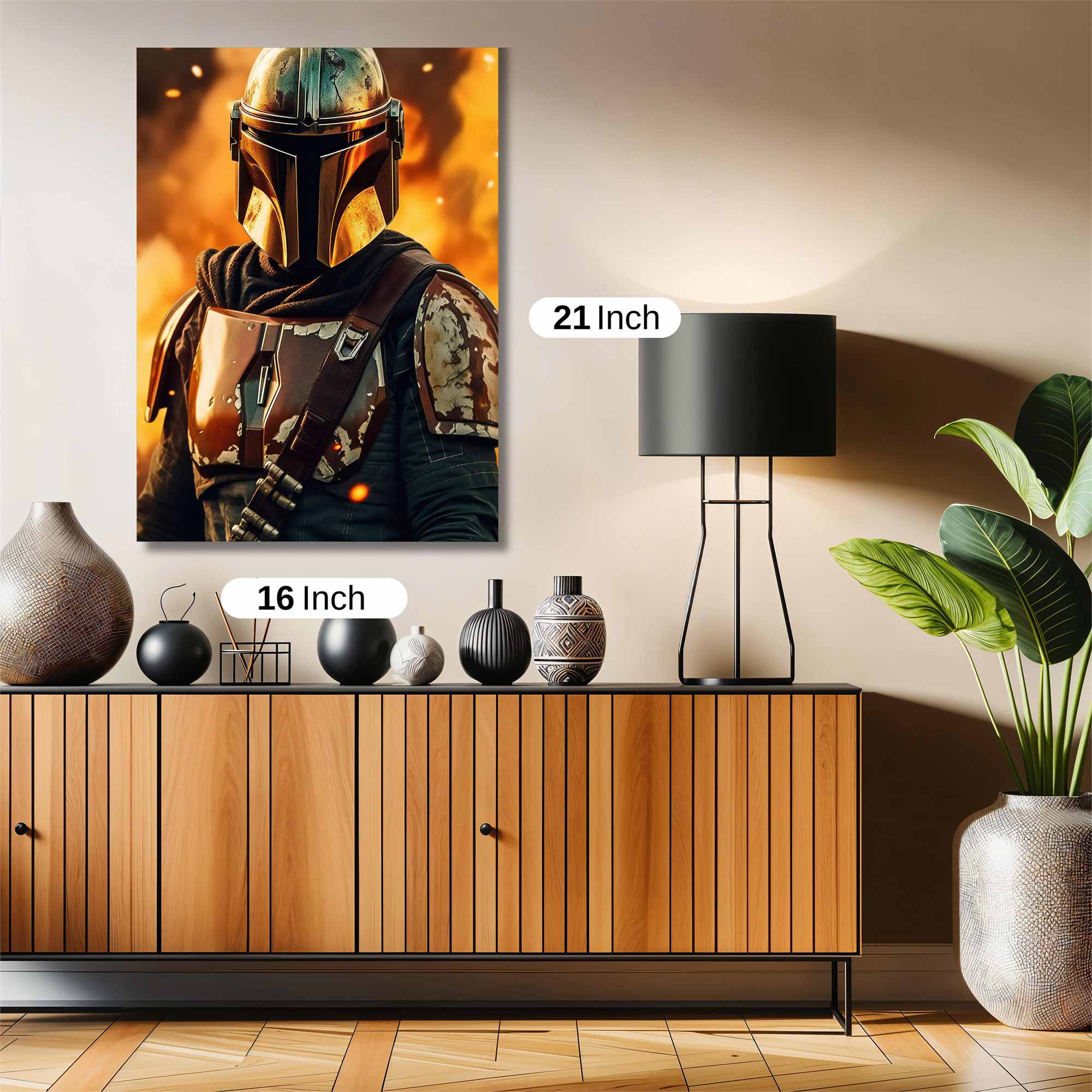 Mando Blaze Safe Wall Magnetic / M