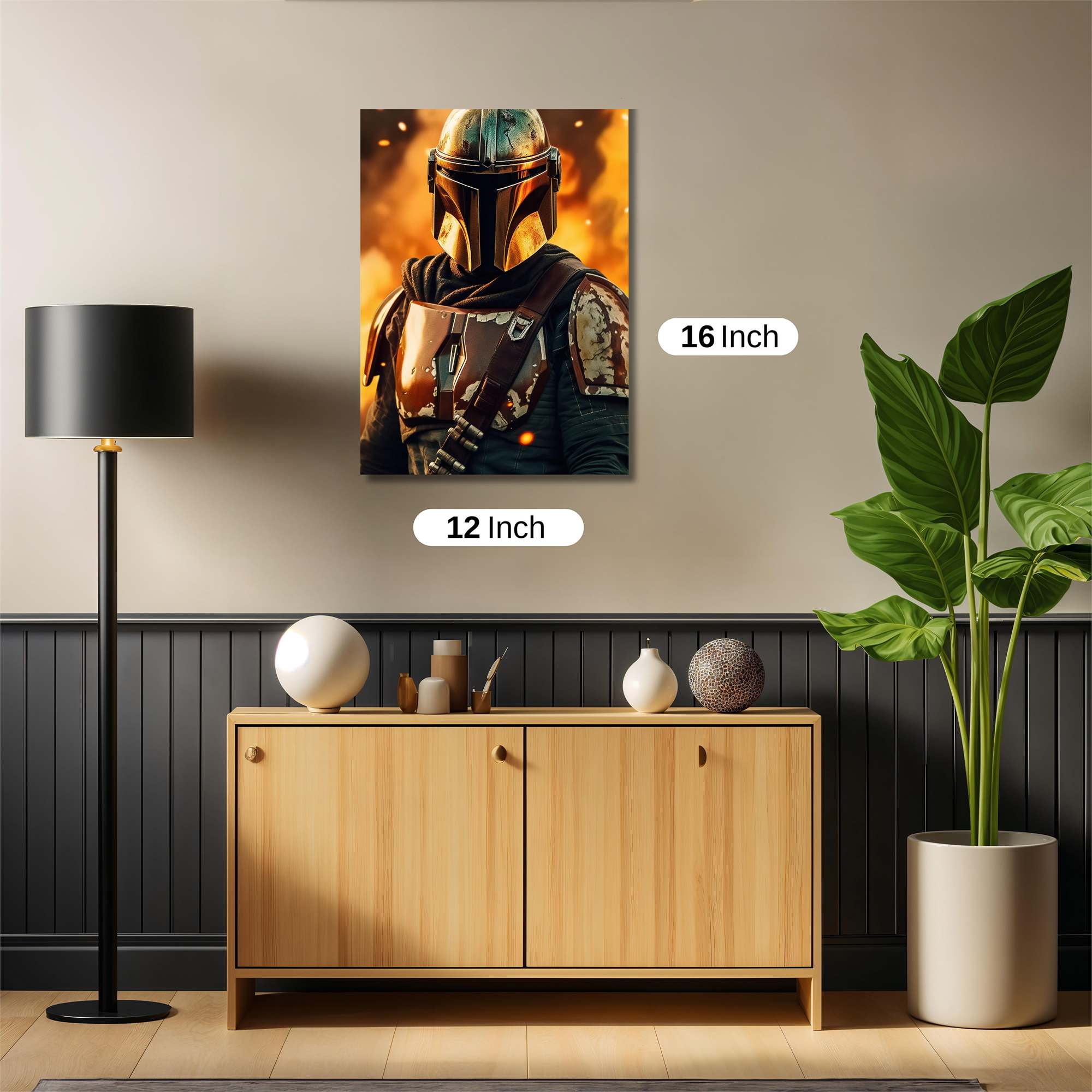 Mando Blaze Safe Wall Magnetic / M