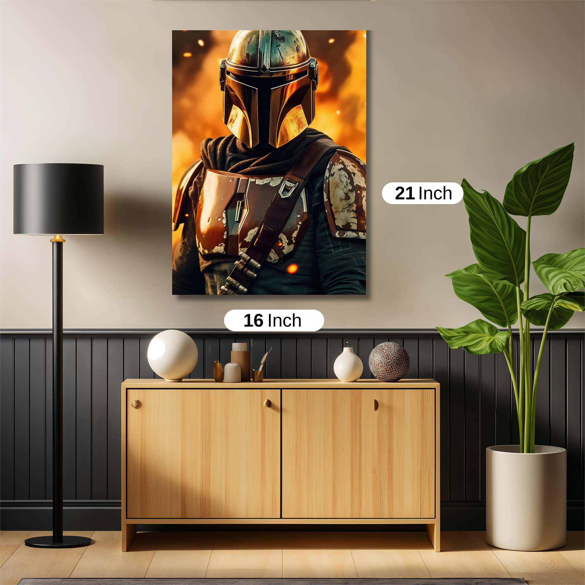 Mando Blaze Safe Wall Magnetic / M