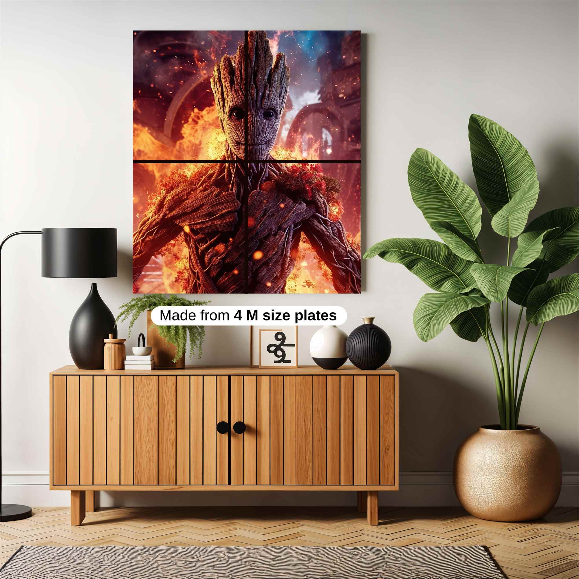 Groot Fiery Safe Wall Magnetic / M