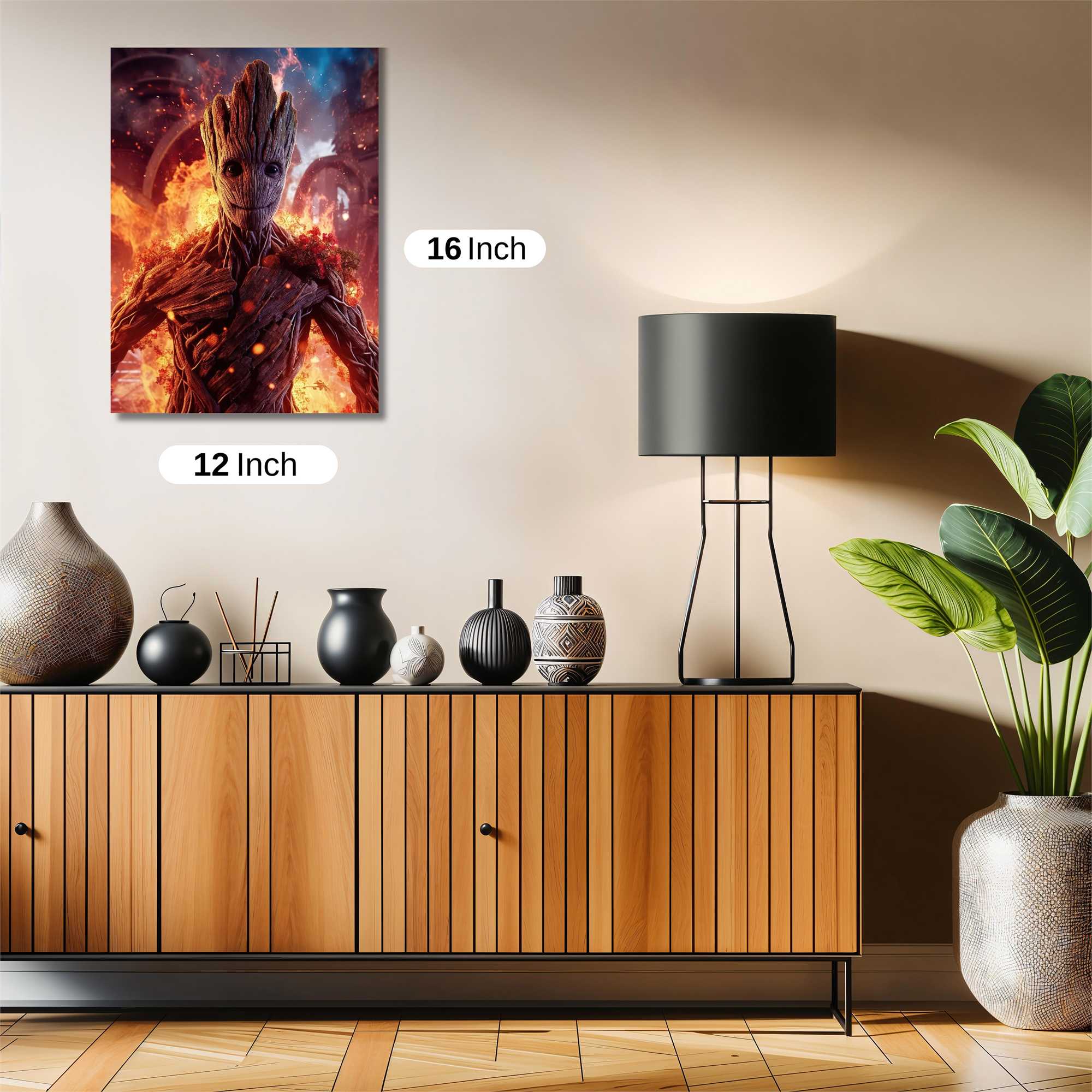 Groot Fiery Safe Wall Magnetic / M