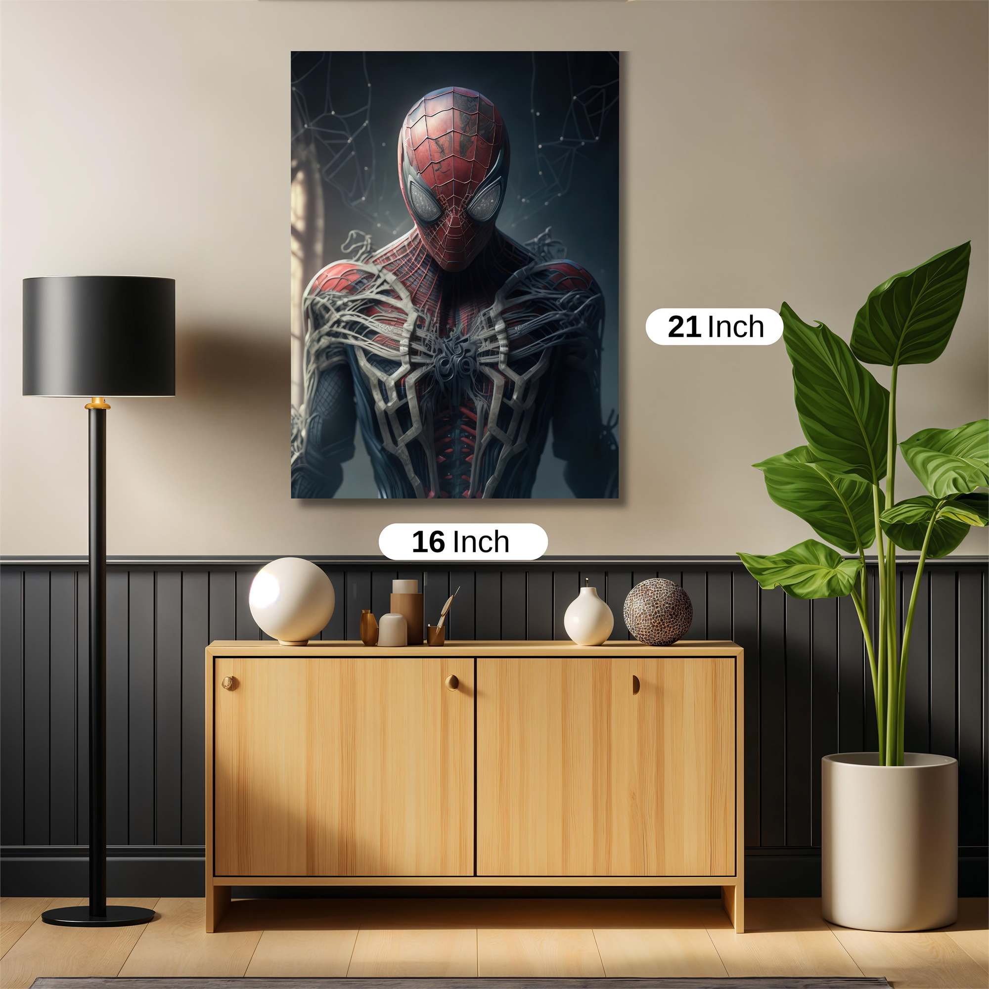 Spider Dread Safe Wall Magnetic / M
