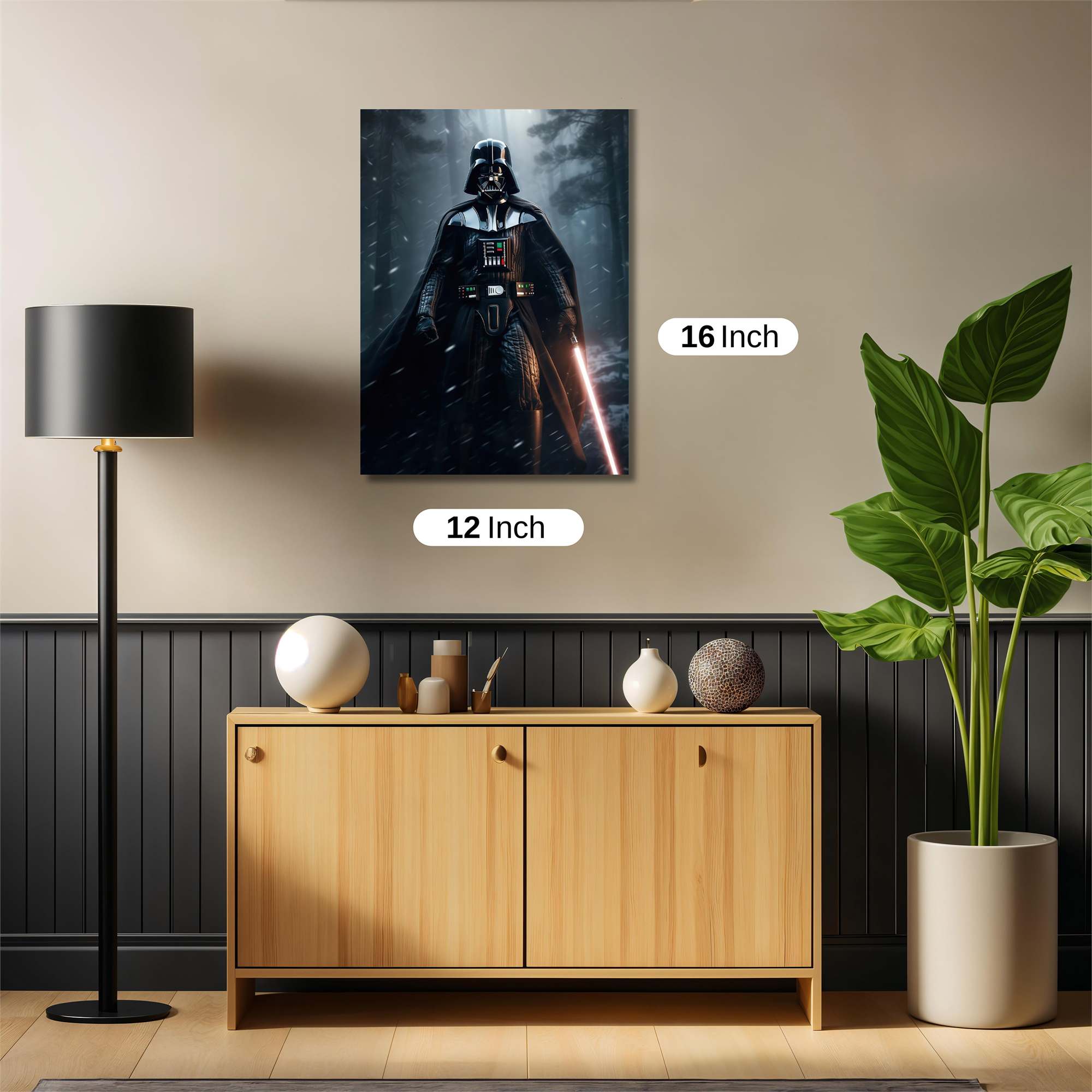 Vader Wintry Safe Wall Magnetic / M