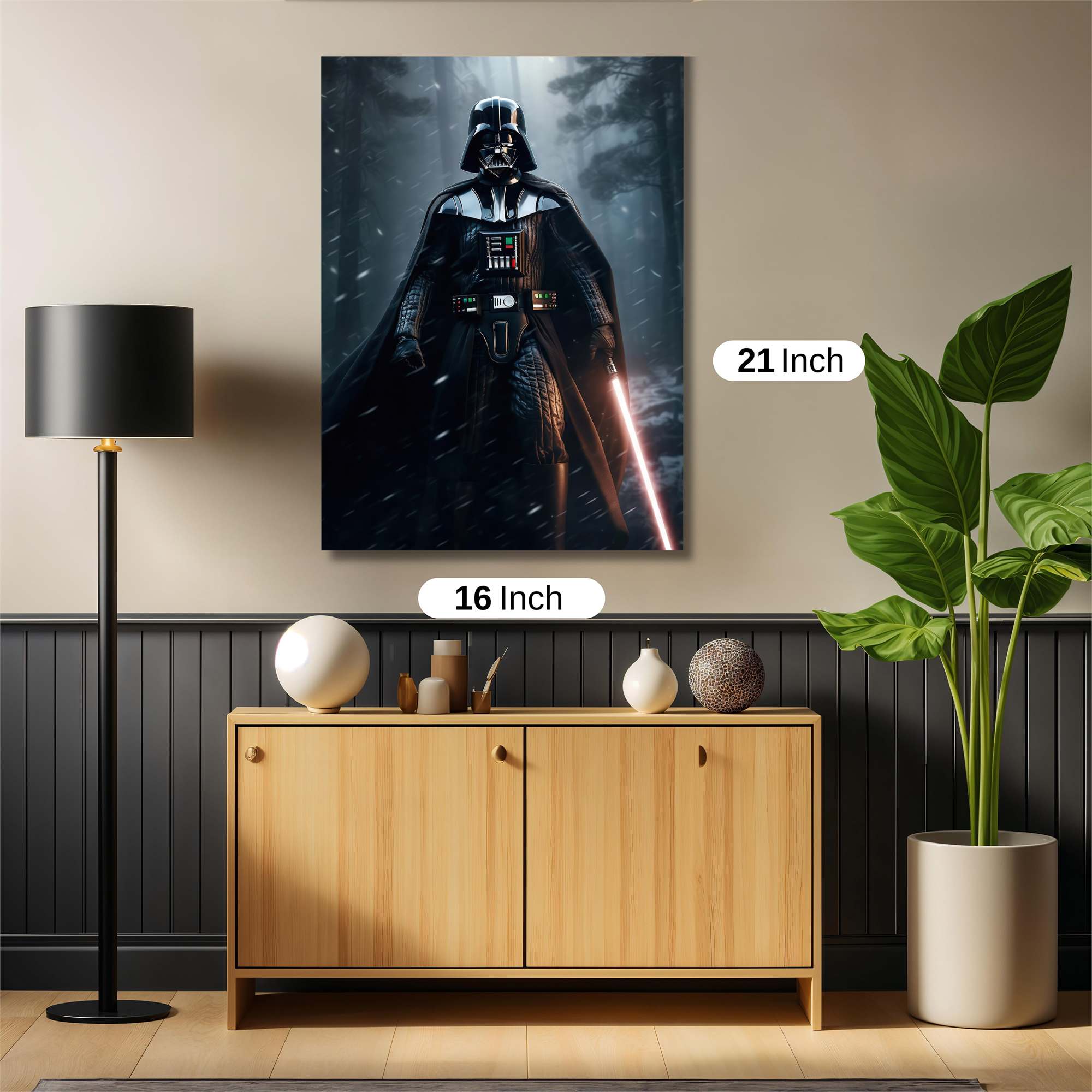 Vader Wintry Safe Wall Magnetic / M
