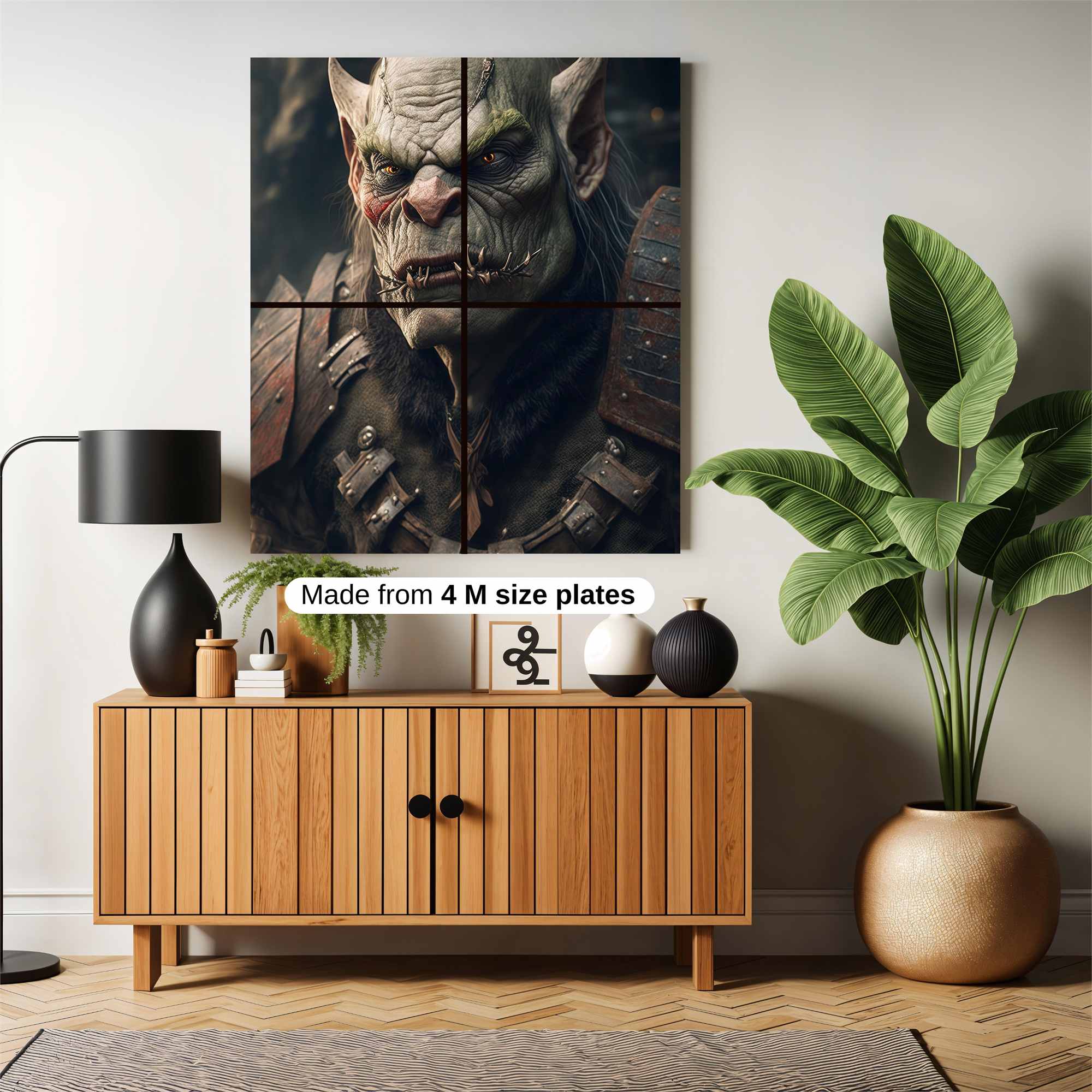 Orc Warlord Safe Wall Magnetic / M