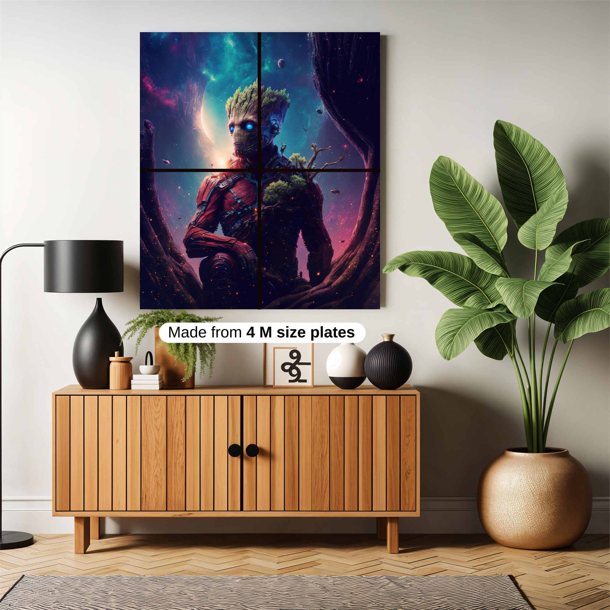 Groot Cosmic Safe Wall Magnetic / M