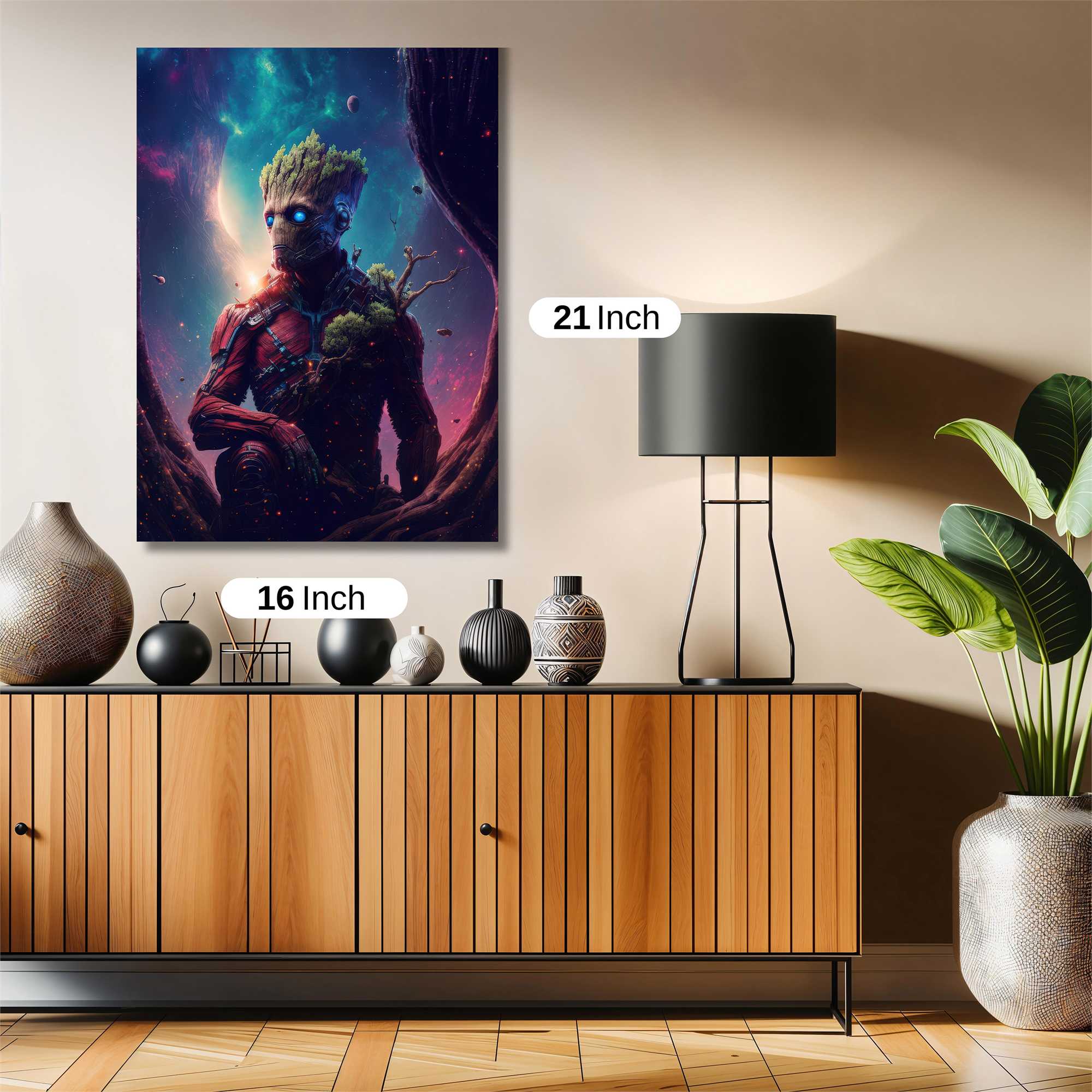 Groot Cosmic Safe Wall Magnetic / M