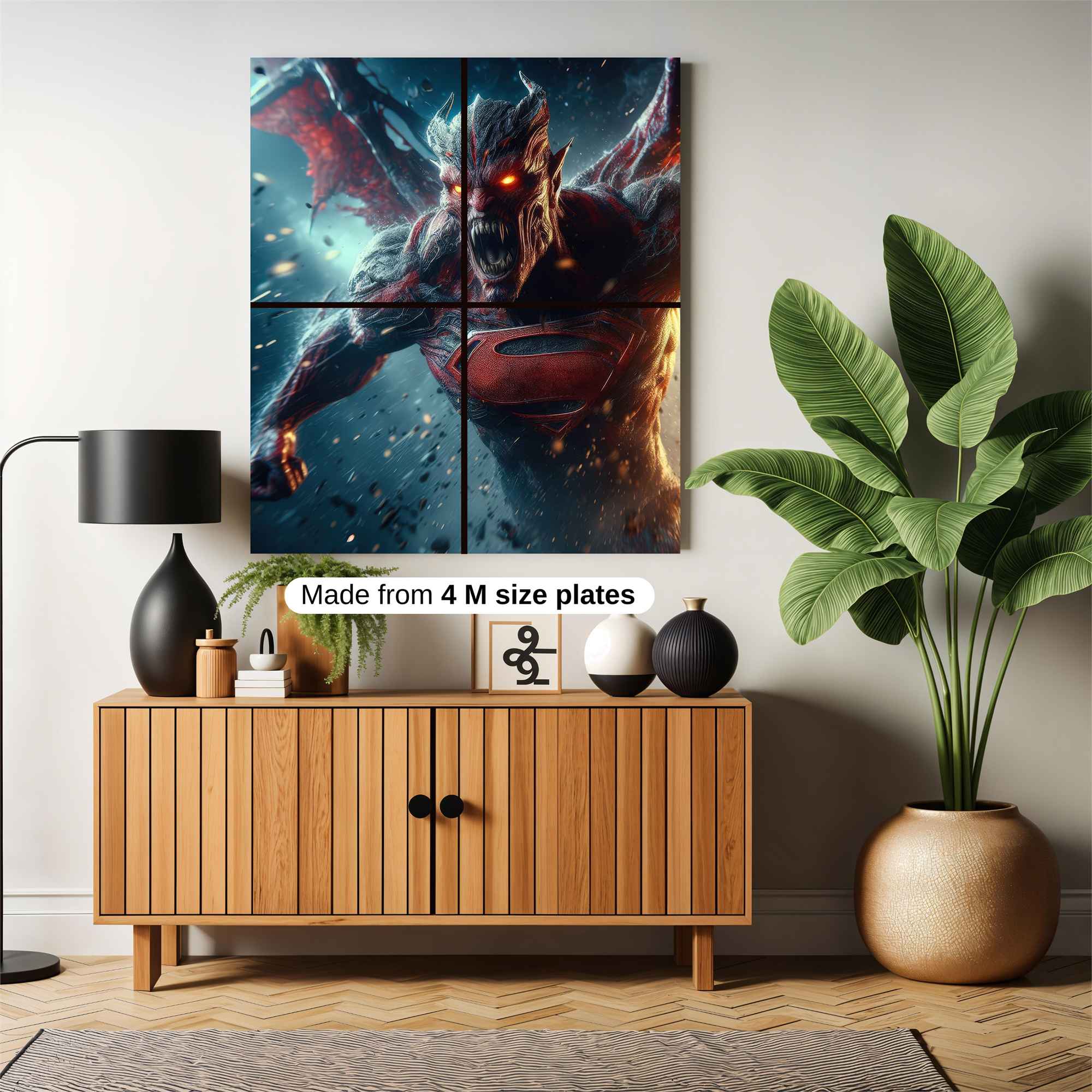 Superman Infernal Safe Wall Magnetic / M