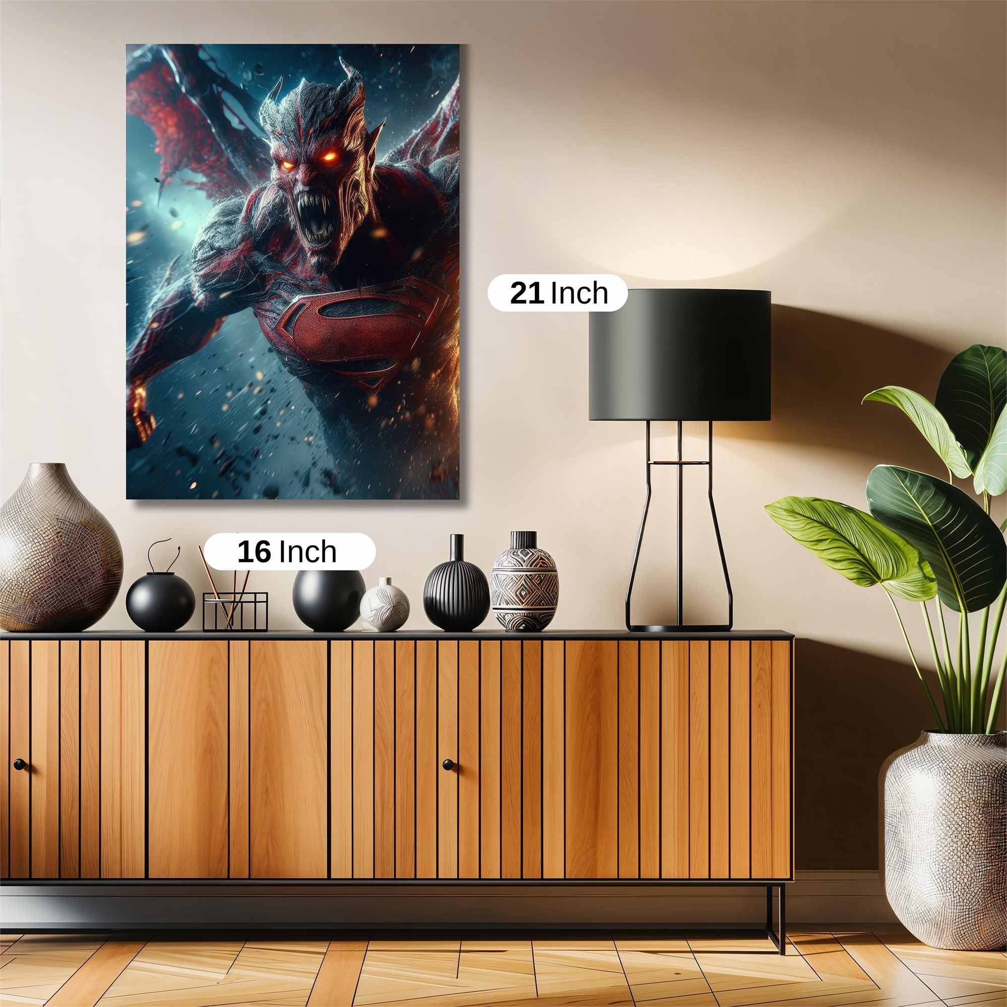 Superman Infernal Safe Wall Magnetic / M
