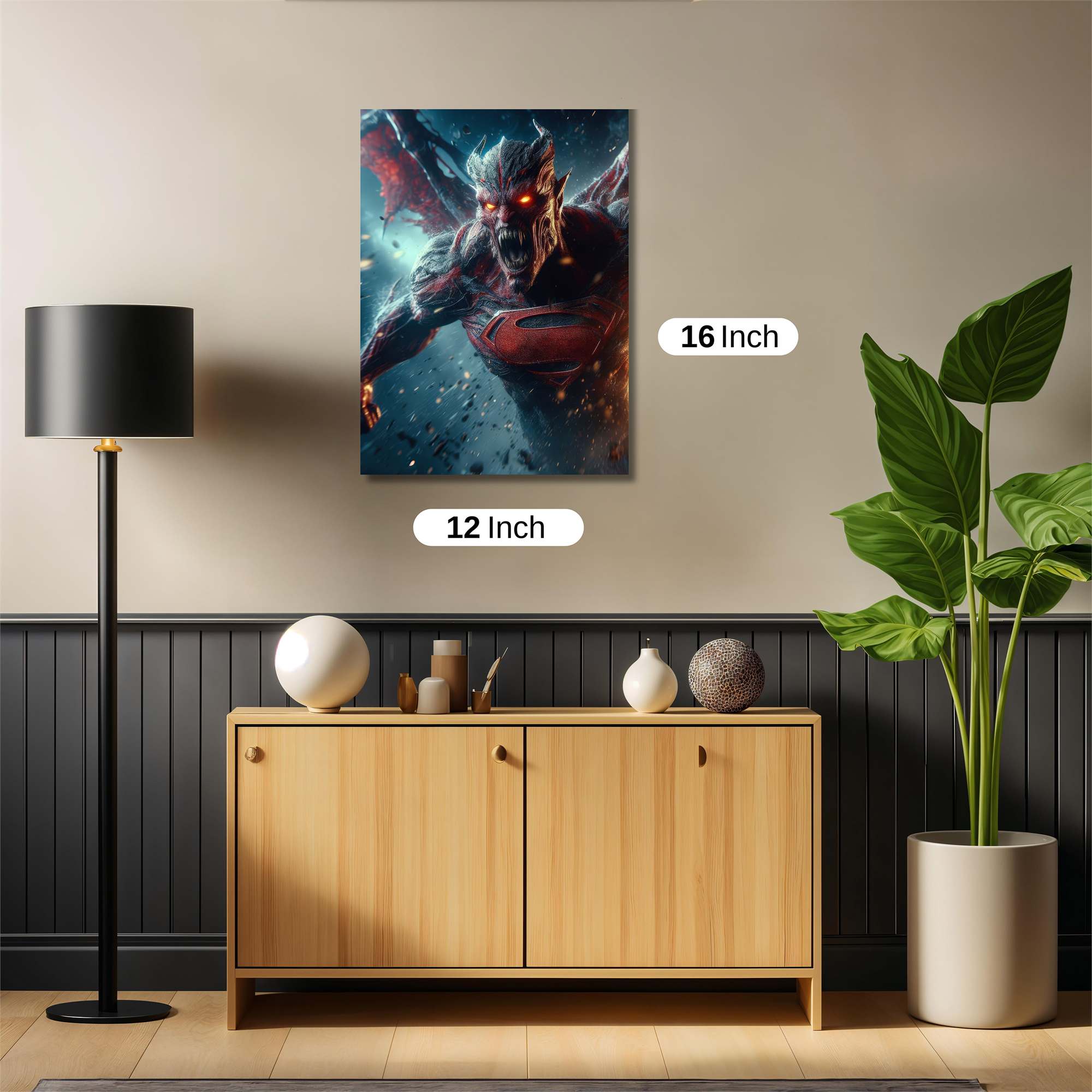 Superman Infernal Safe Wall Magnetic / M