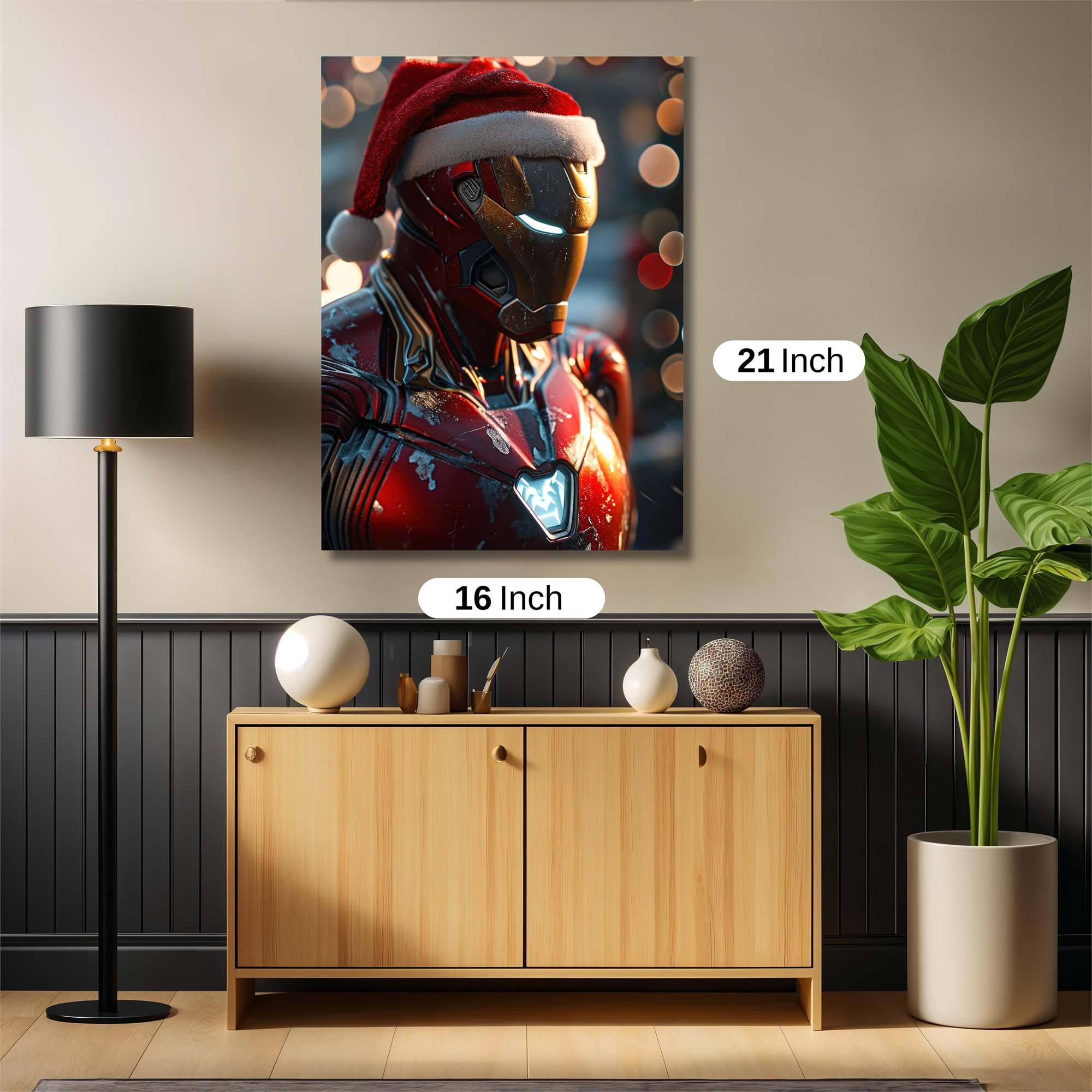 Iron Festive Safe Wall Magnetic / M