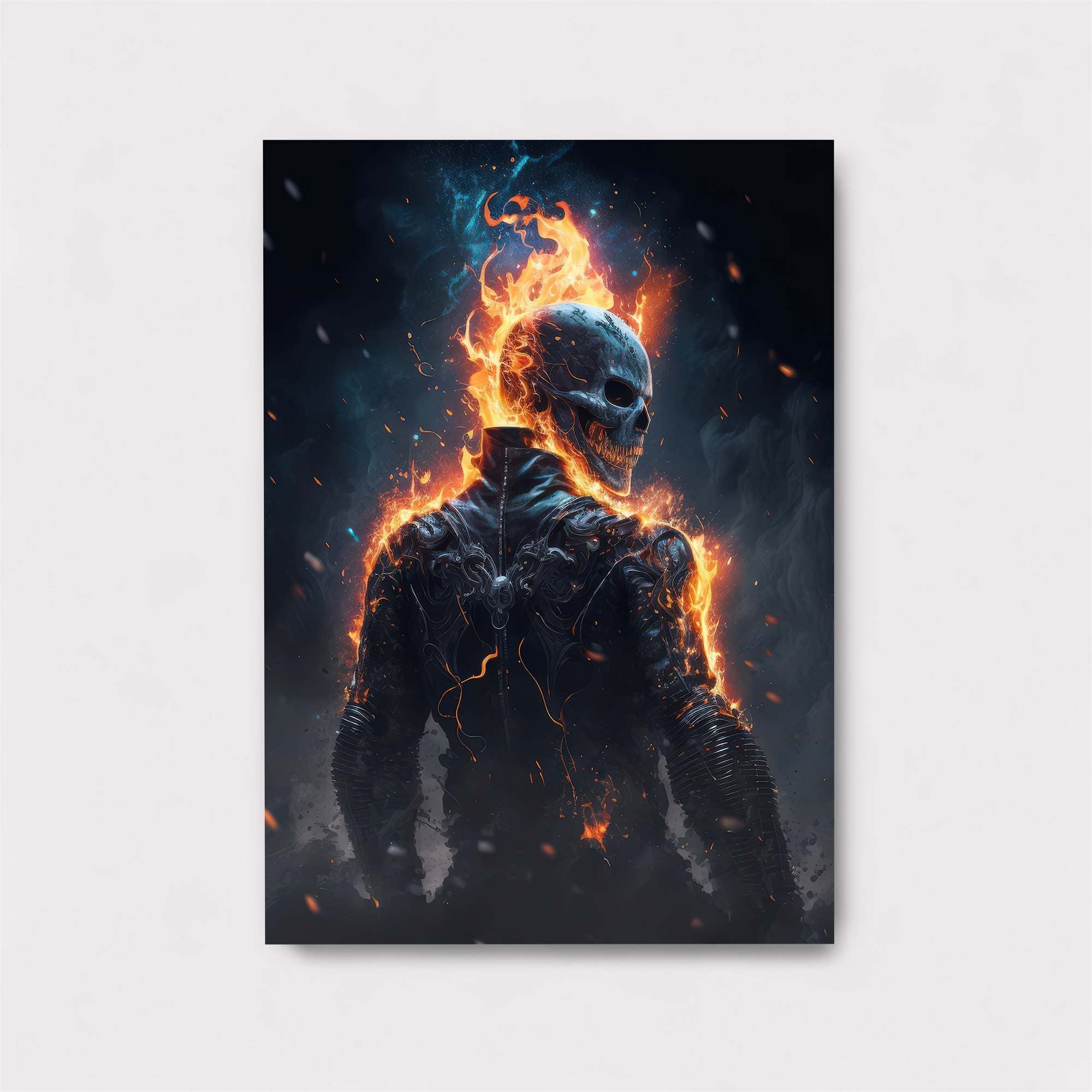 Ghostly Blaze Safe Wall Magnetic / M