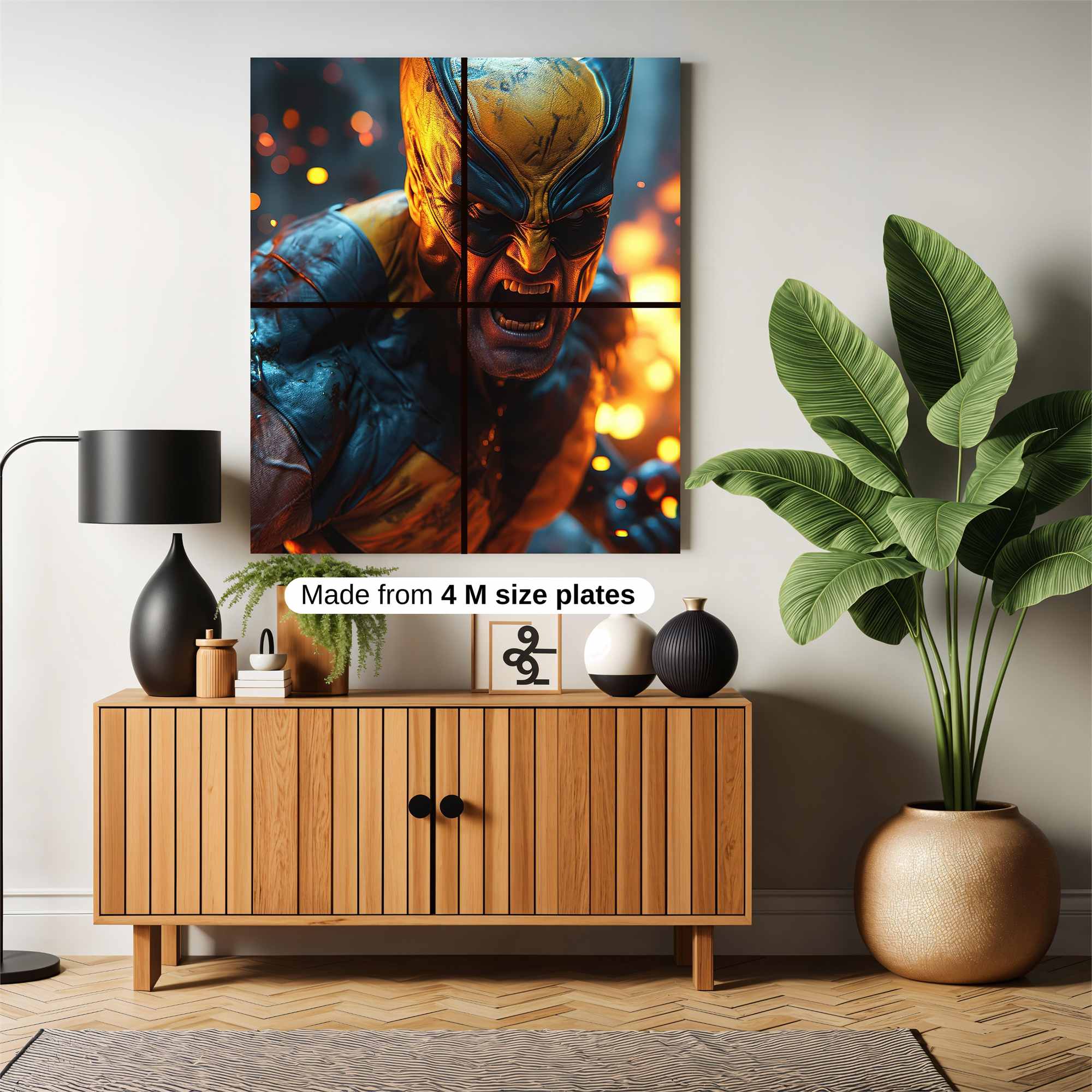 Wolverine Ferocity Safe Wall Magnetic / M