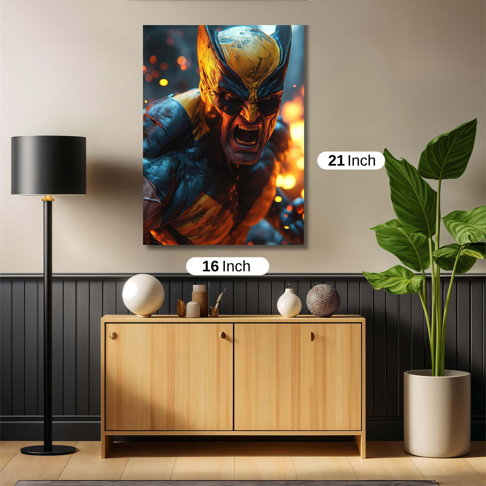 Wolverine Ferocity Safe Wall Magnetic / M