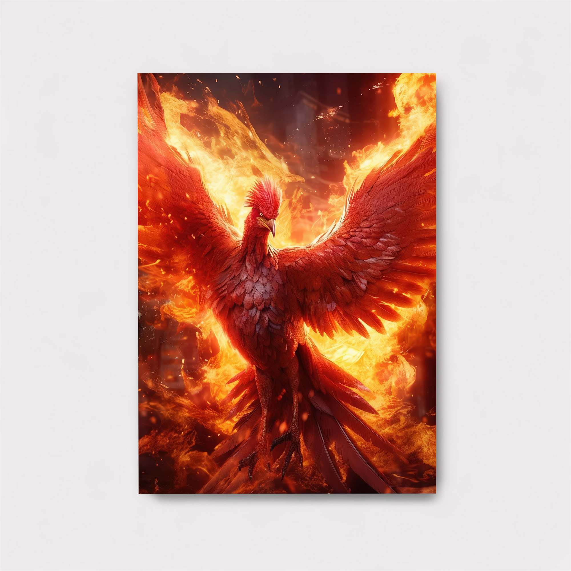 Phoenix Rebirth Safe Wall Magnetic / M