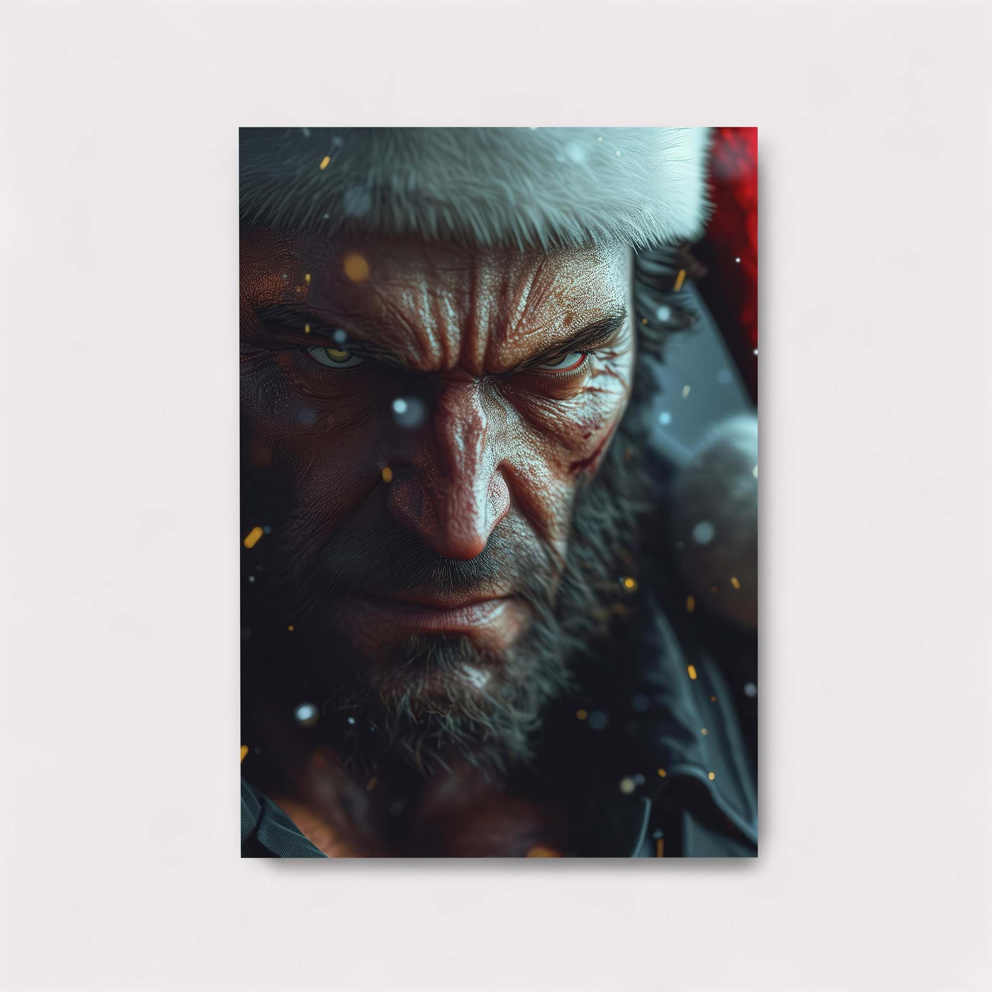 Santa Menace Safe Wall Magnetic / M