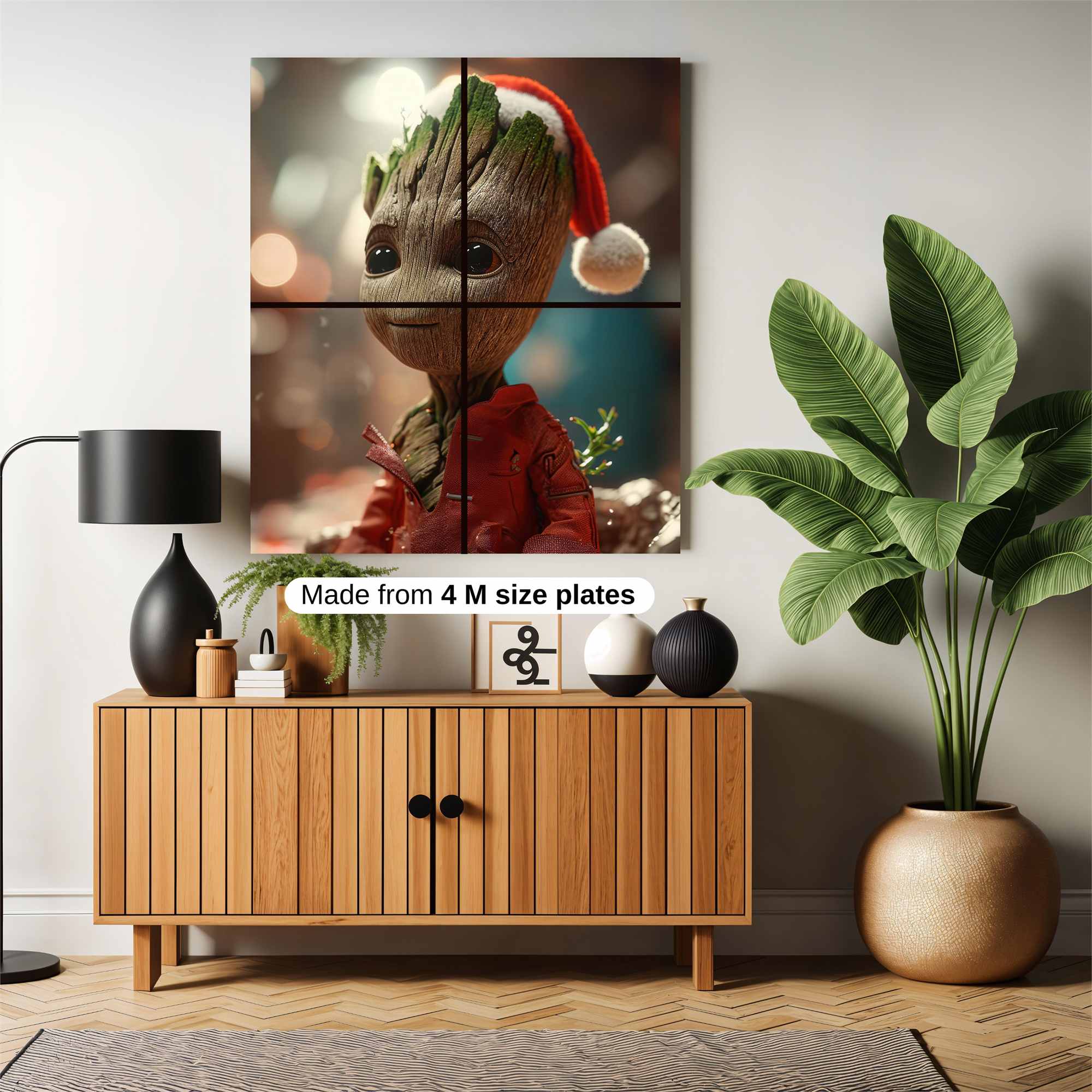 Groot Festive Safe Wall Magnetic / M