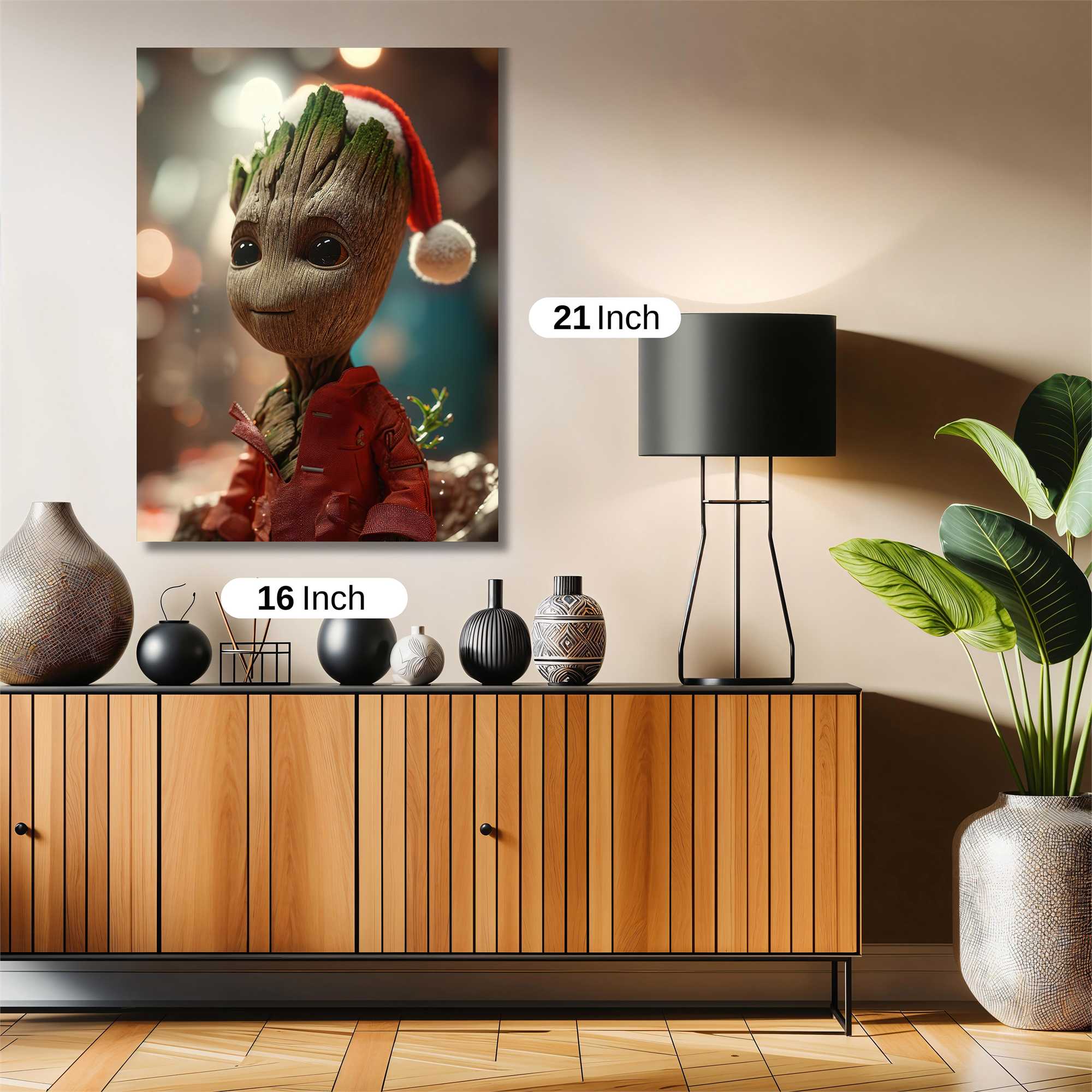 Groot Festive Safe Wall Magnetic / M