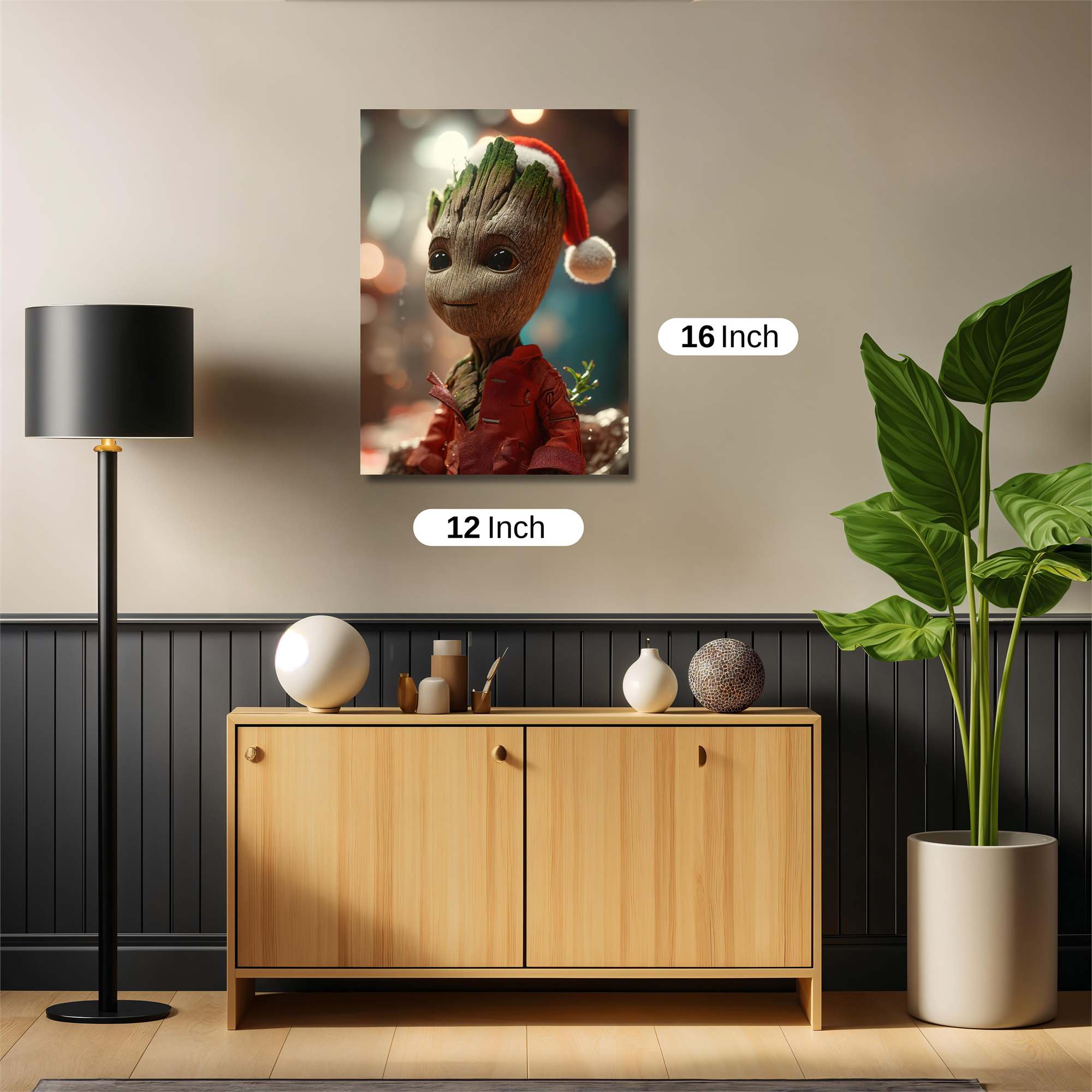 Groot Festive Safe Wall Magnetic / M