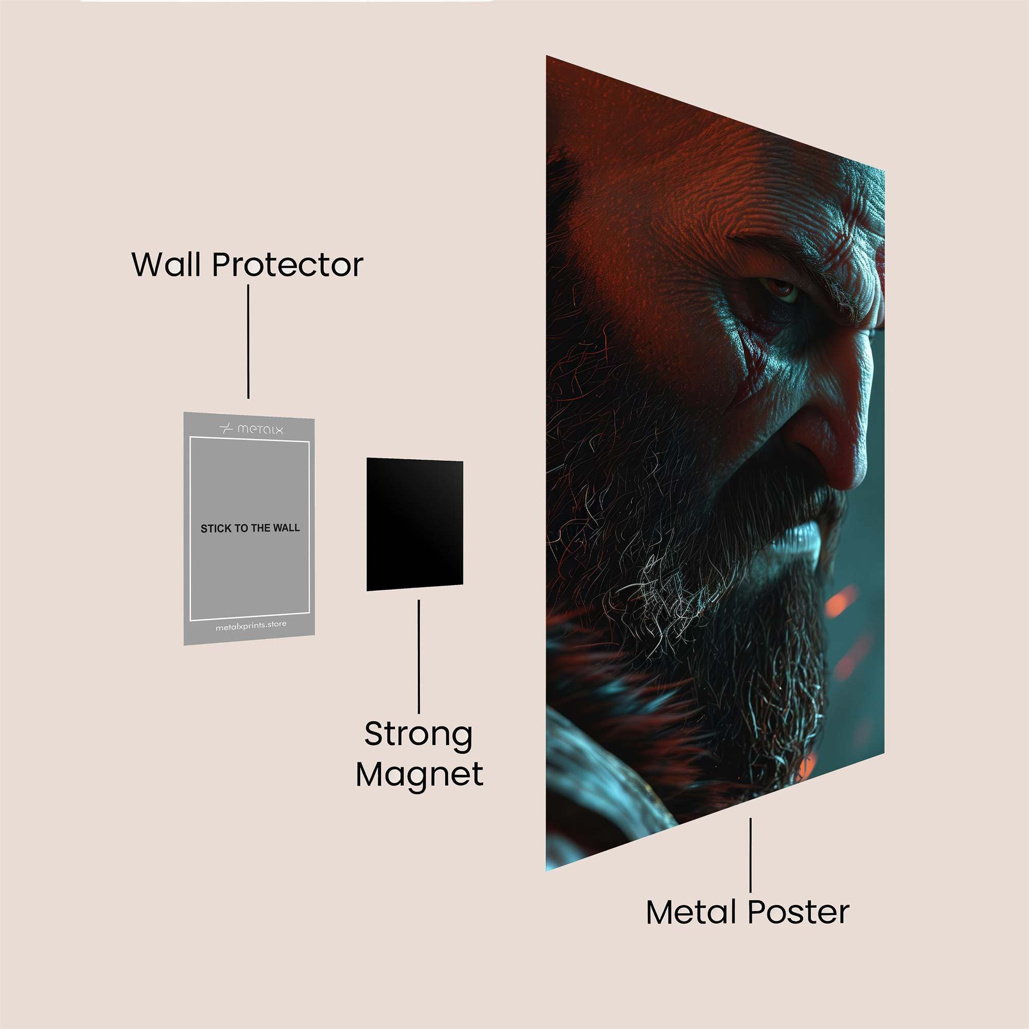 Kratos Intense Safe Wall Magnetic / M
